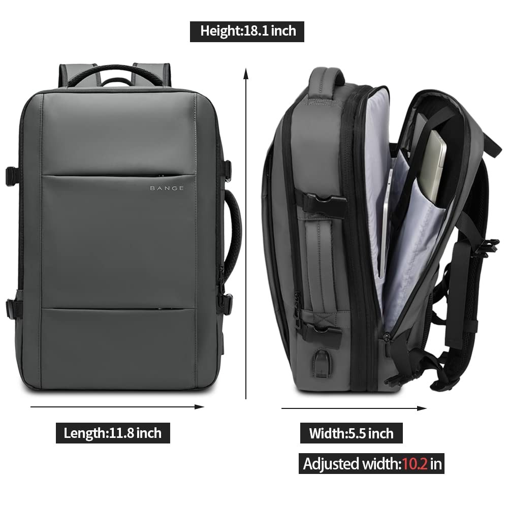 Expandable Travel Backpack,35LCarry on Backpack for Women Men Airline Approve…
