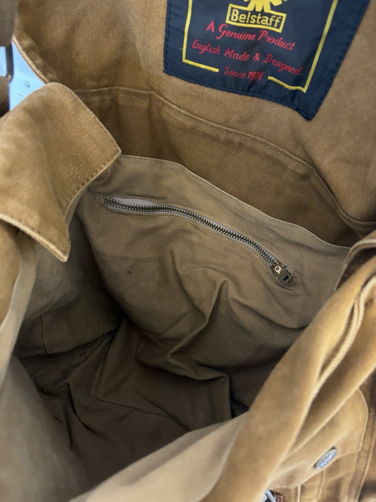 Belstaff Brown Messenger Bag Buckle Flap Zip Snap Crossbody Strap Pockets