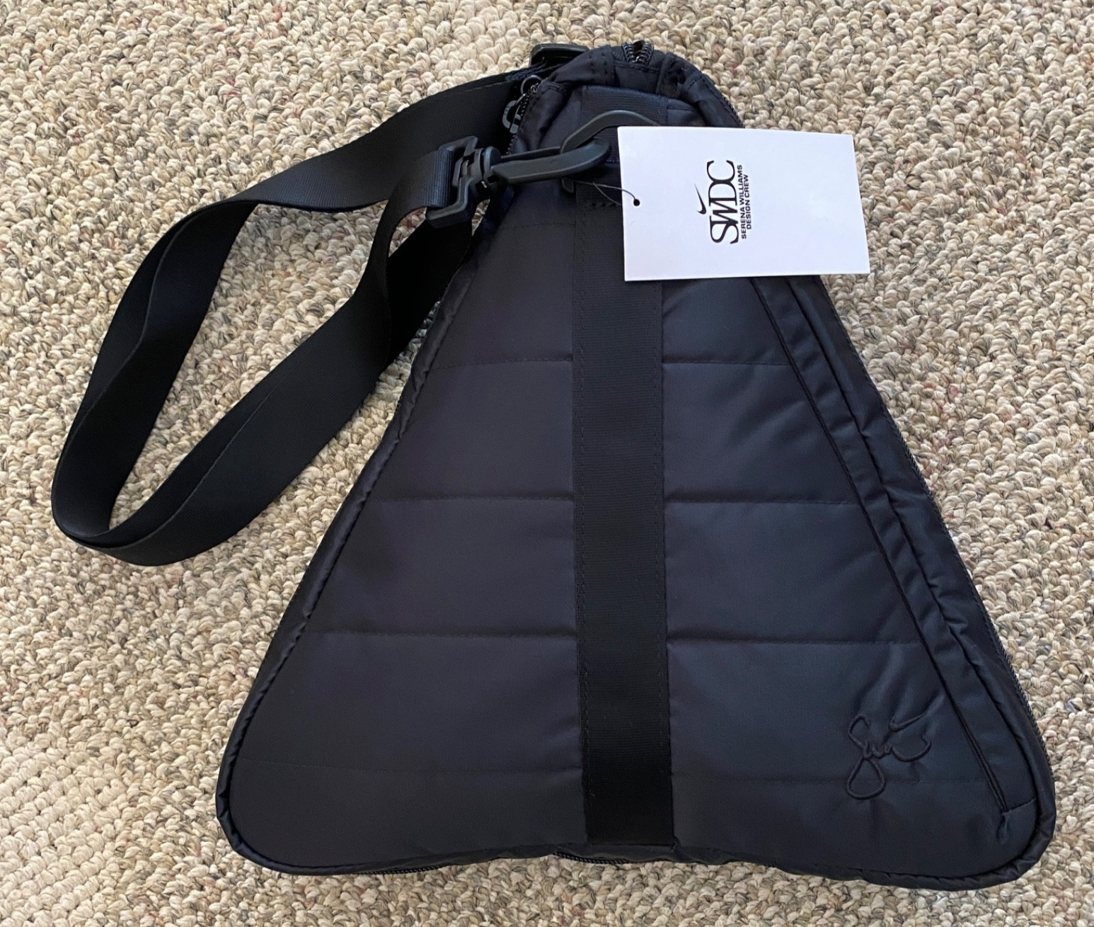 Nike Serena Williams Design Crew Duffel Bag DV9255-010 Approx 14″H x 19″W x 13″D