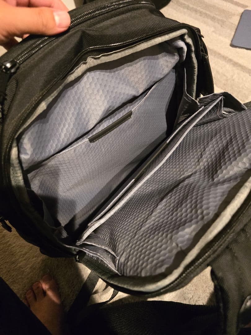 TUMI Excellent Condition ALPHA BRAVO Search Backpack Black