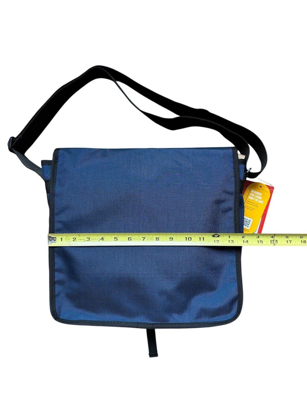 Manhattan Portage Navy DJ Bag Messenger Shoulder Bag – Medium