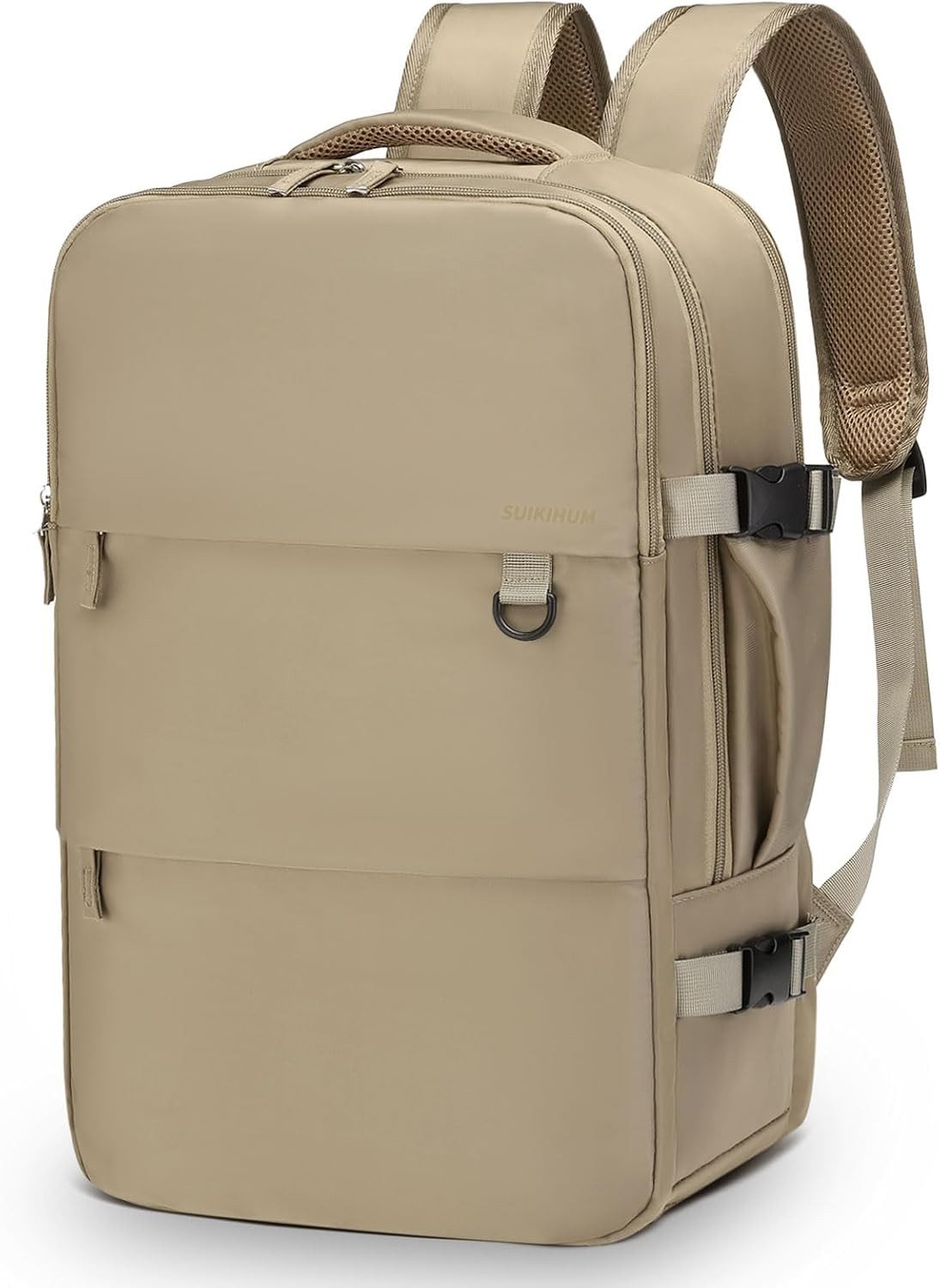 Travel Backpack for Men Women, 35L Laptop Backpack W/Shoe Compartment, Water Res