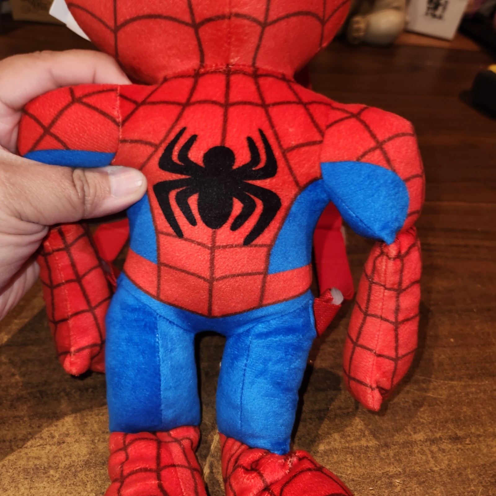 Spidey and His Amazing Friends Spiderman 18″ Plush Backpack