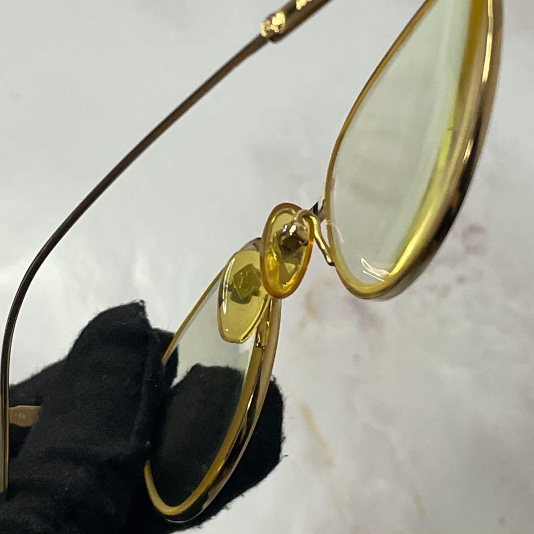 Junior Gaultier Vintage Oval Sunglasses Gold Y2K Eyewear
