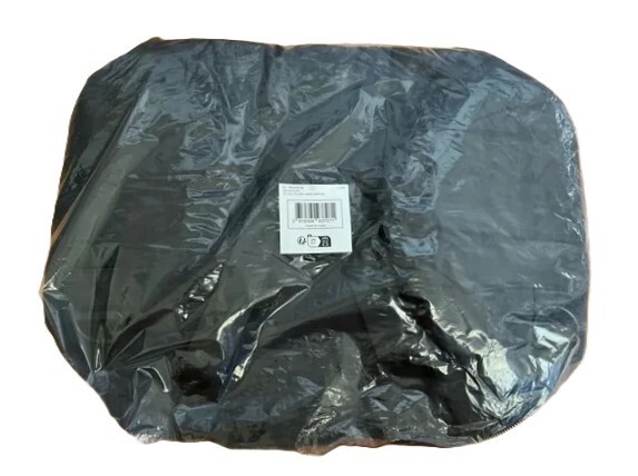 Calvin Klein Logo Unisex Soft Weekender Barrel Duffle Travel Bag Black NWT