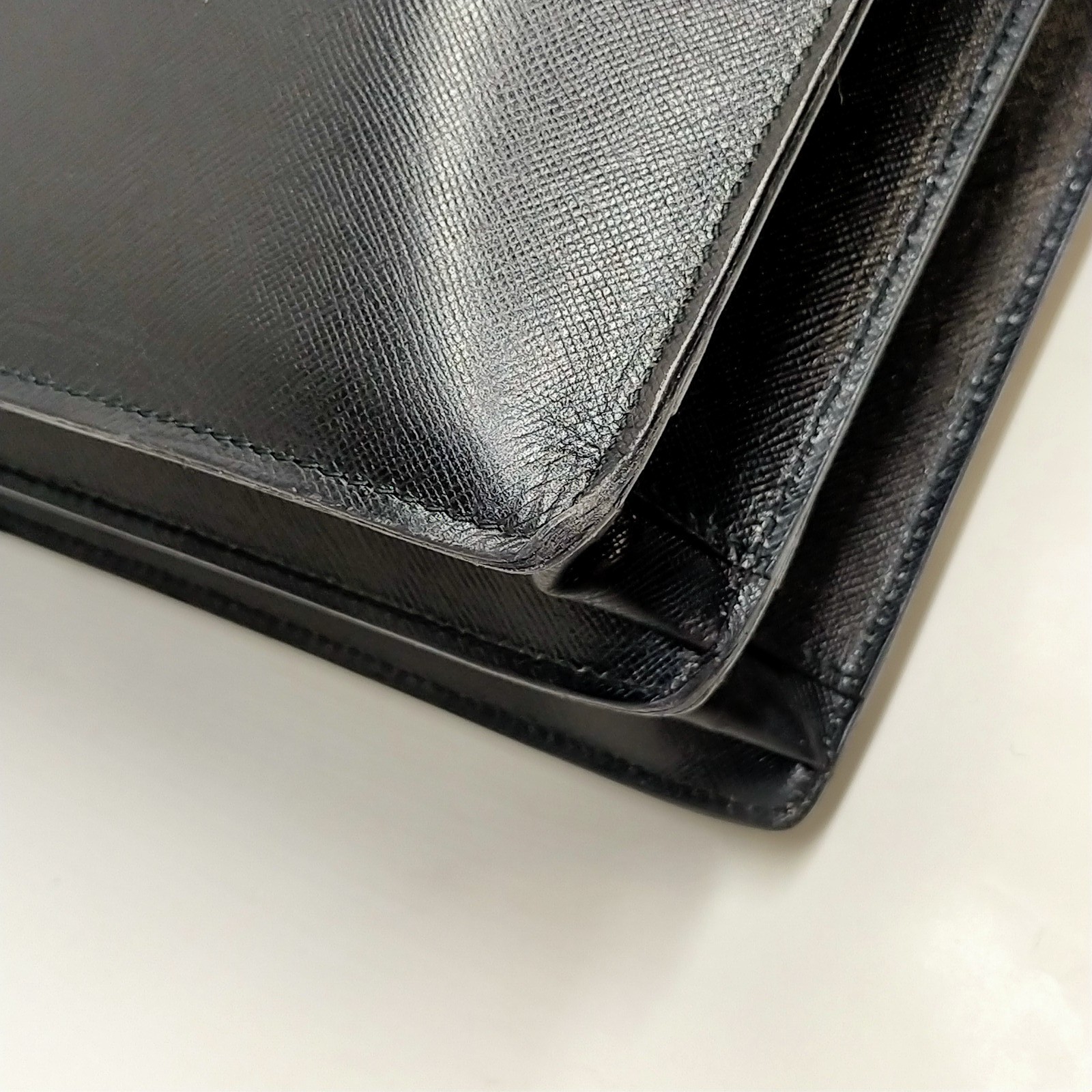Prada Business Bag Black Leather 2869280