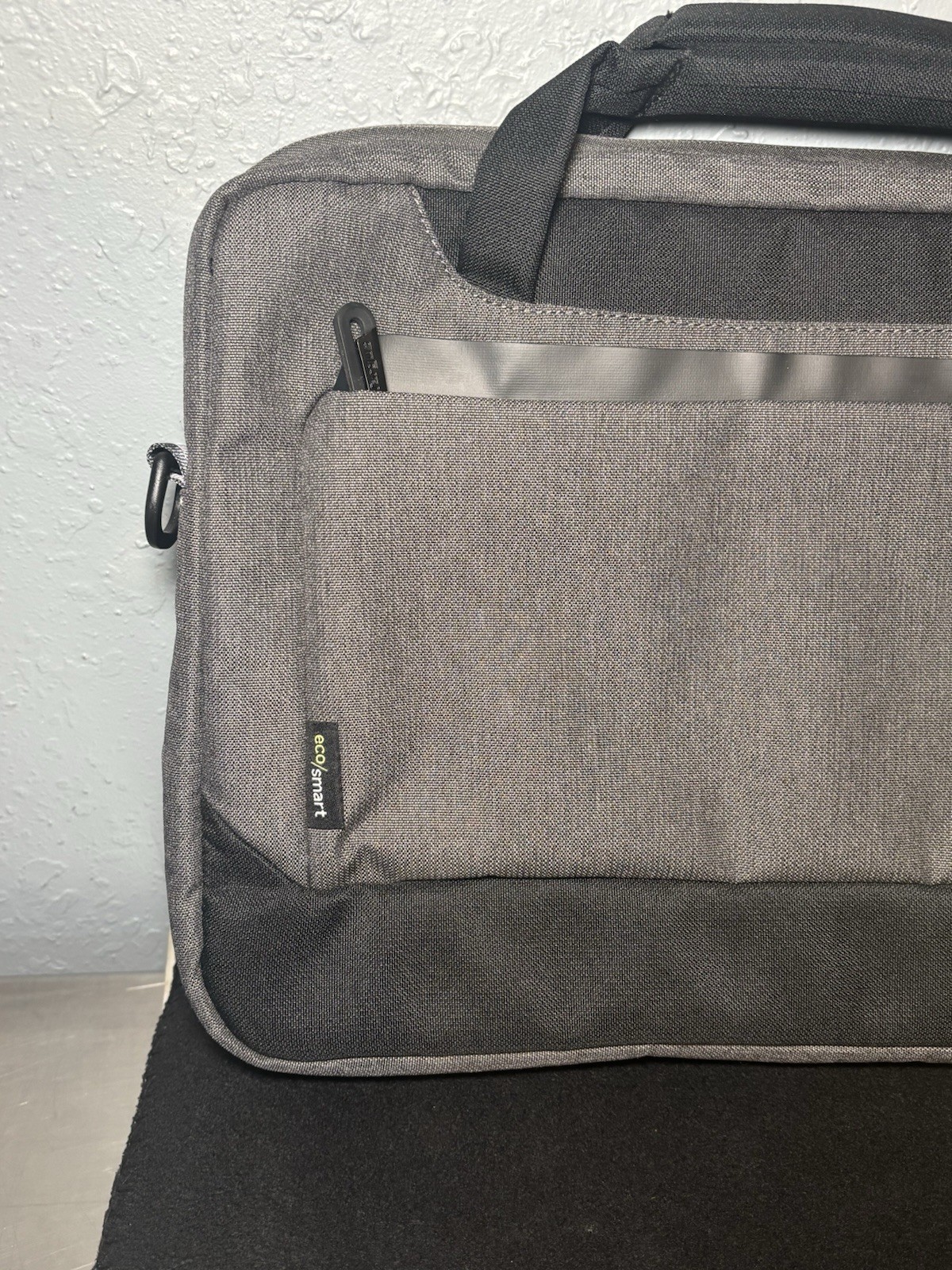 Targus 14″ Laptop Cypress Slim Briefcase with EcoSmart – Gray: Fits Up to 14″