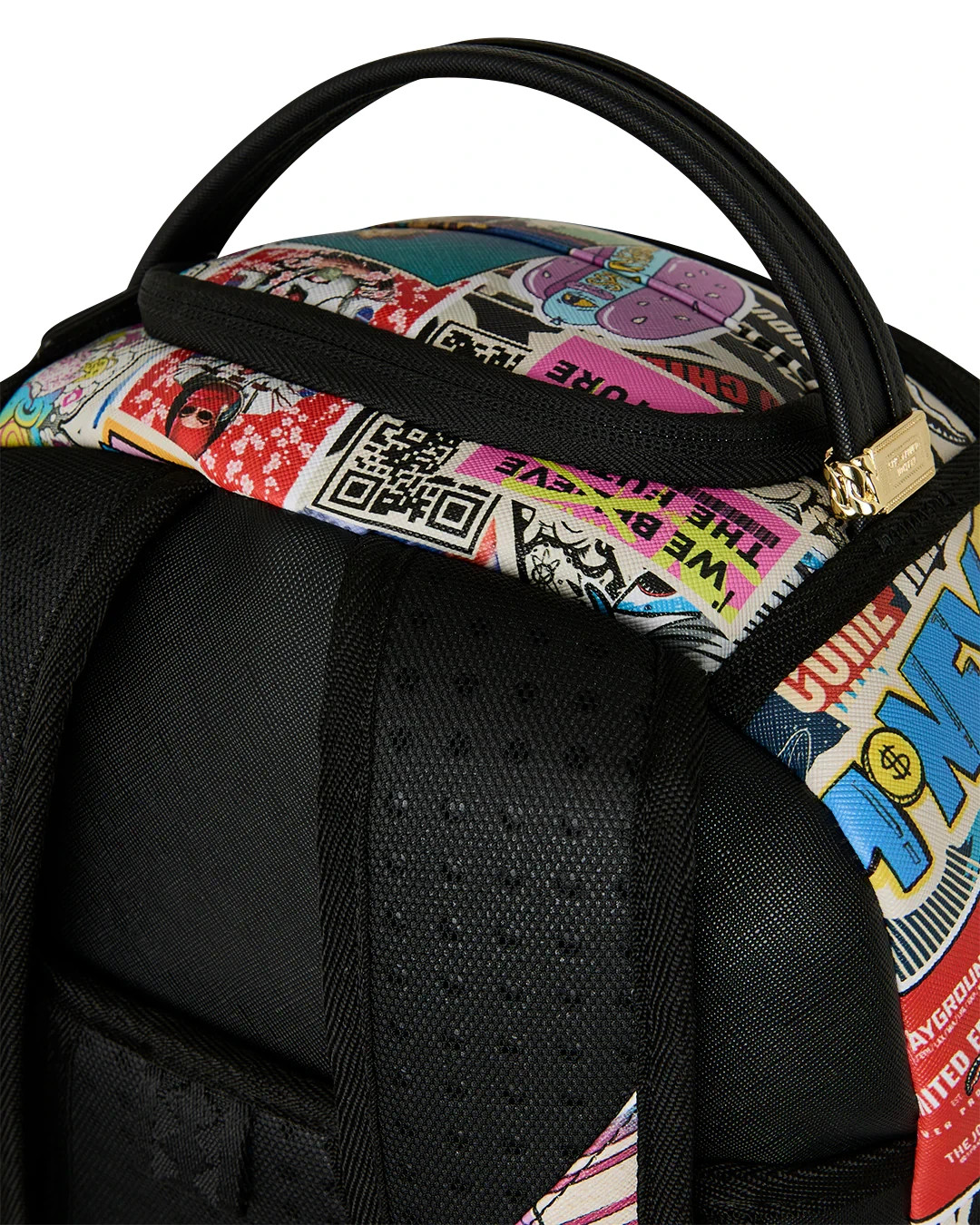 Sprayground Life’s a Movie Backpack🔥New Black Travel Bookbag Large School Bag