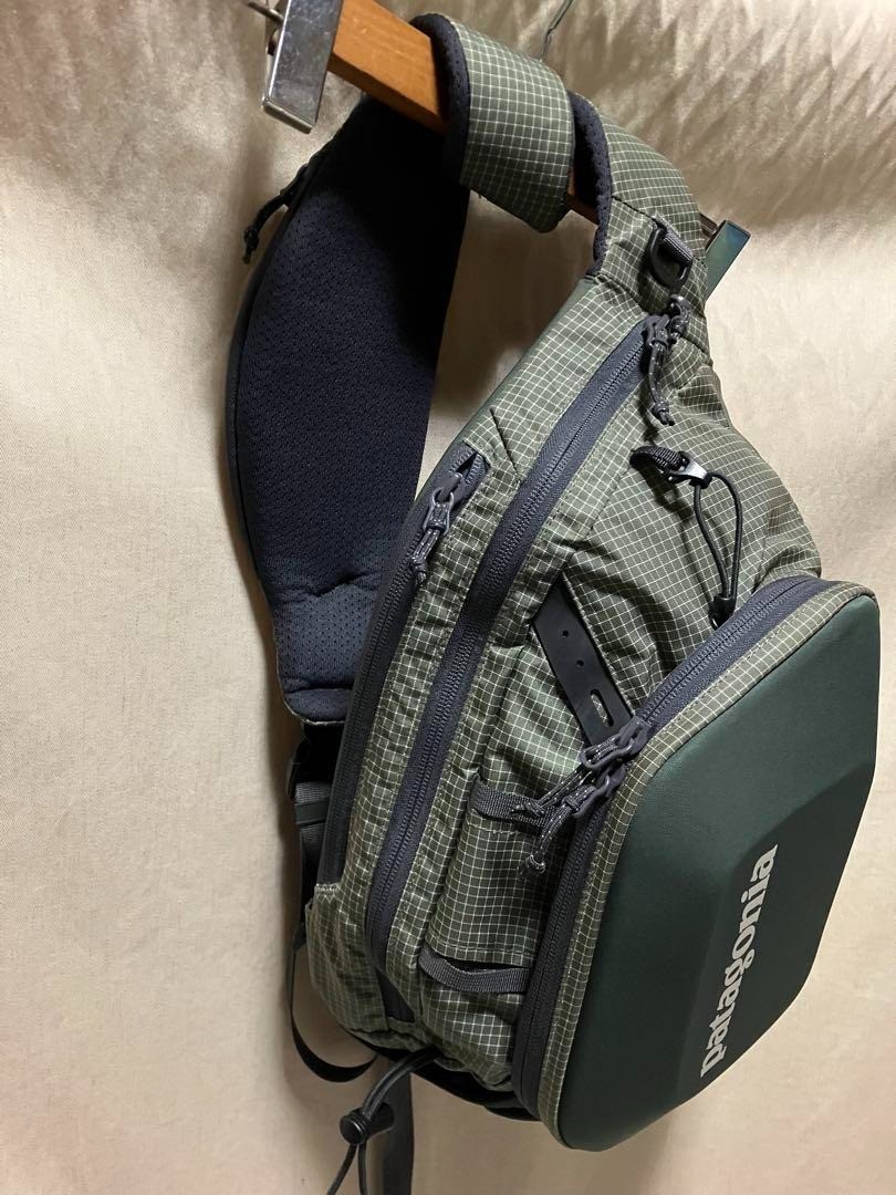 [Used] patagonia Stealth Atom Sling 8L SP18 fishinhg shoulder bag discontinued