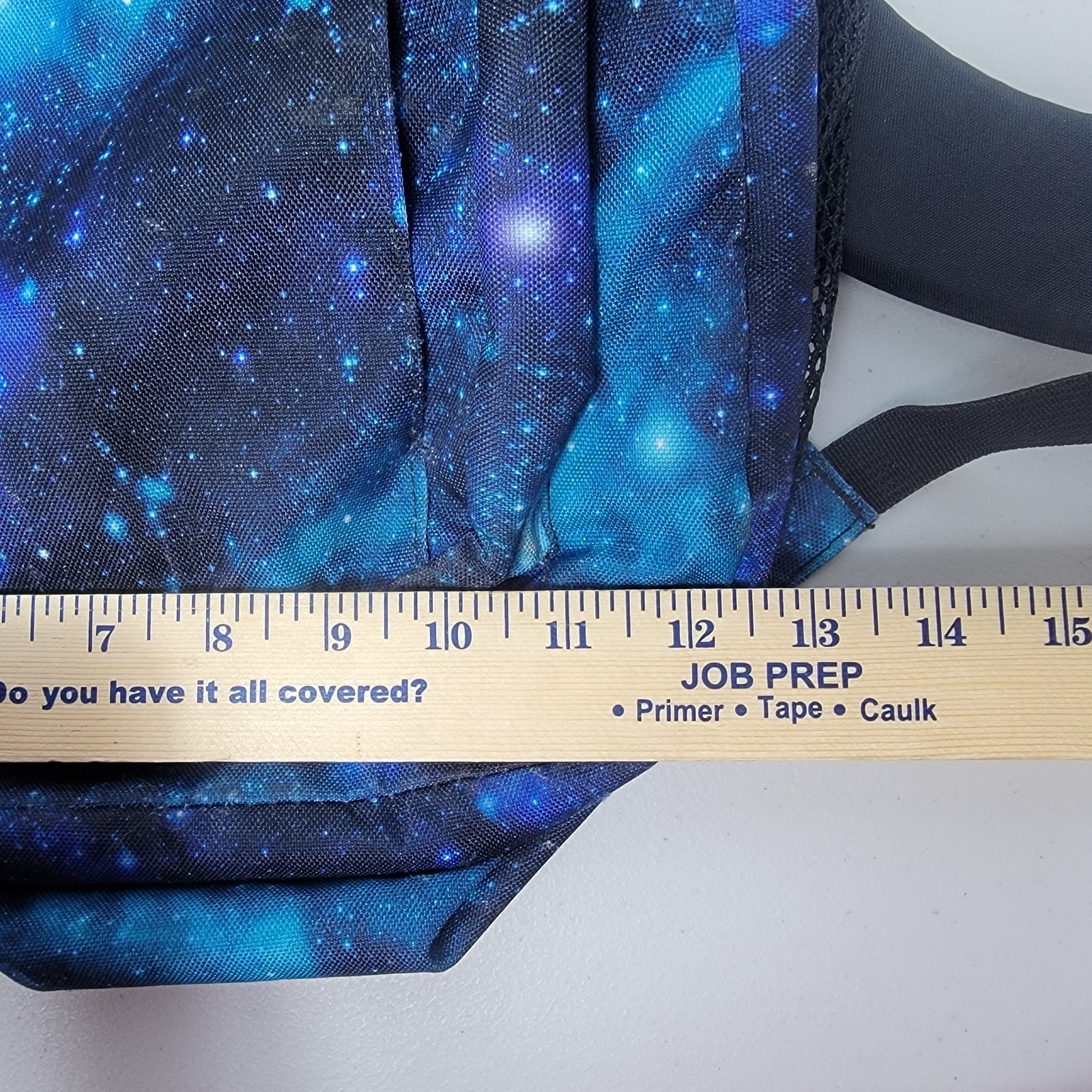 JanSport Big Student Backpack Cosmic Galaxy Space Print Blue Unisex Large Laptop