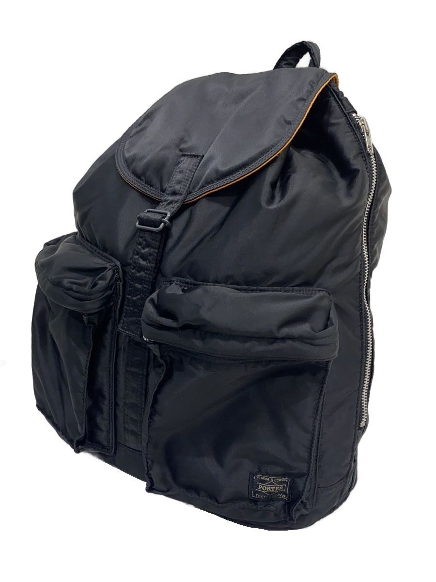 Authentic Porter Tanker Backpack Rucksack Black 37cm High, 34cm Wide, 12cm Depth