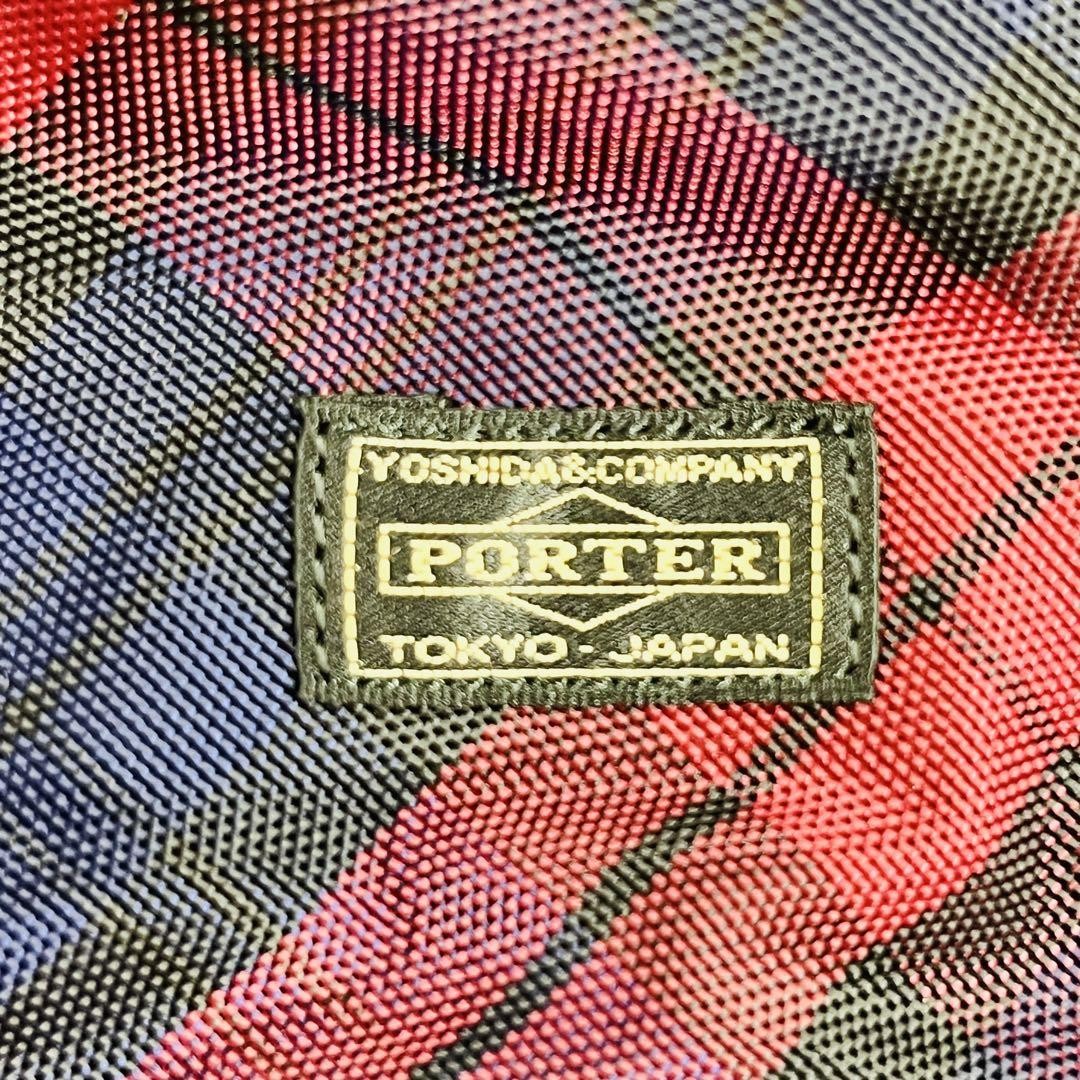 YOSHIDA Bag PORTER Tote Bag Shoulder Bag 2WAY Reversible Navy Japan F/S USED