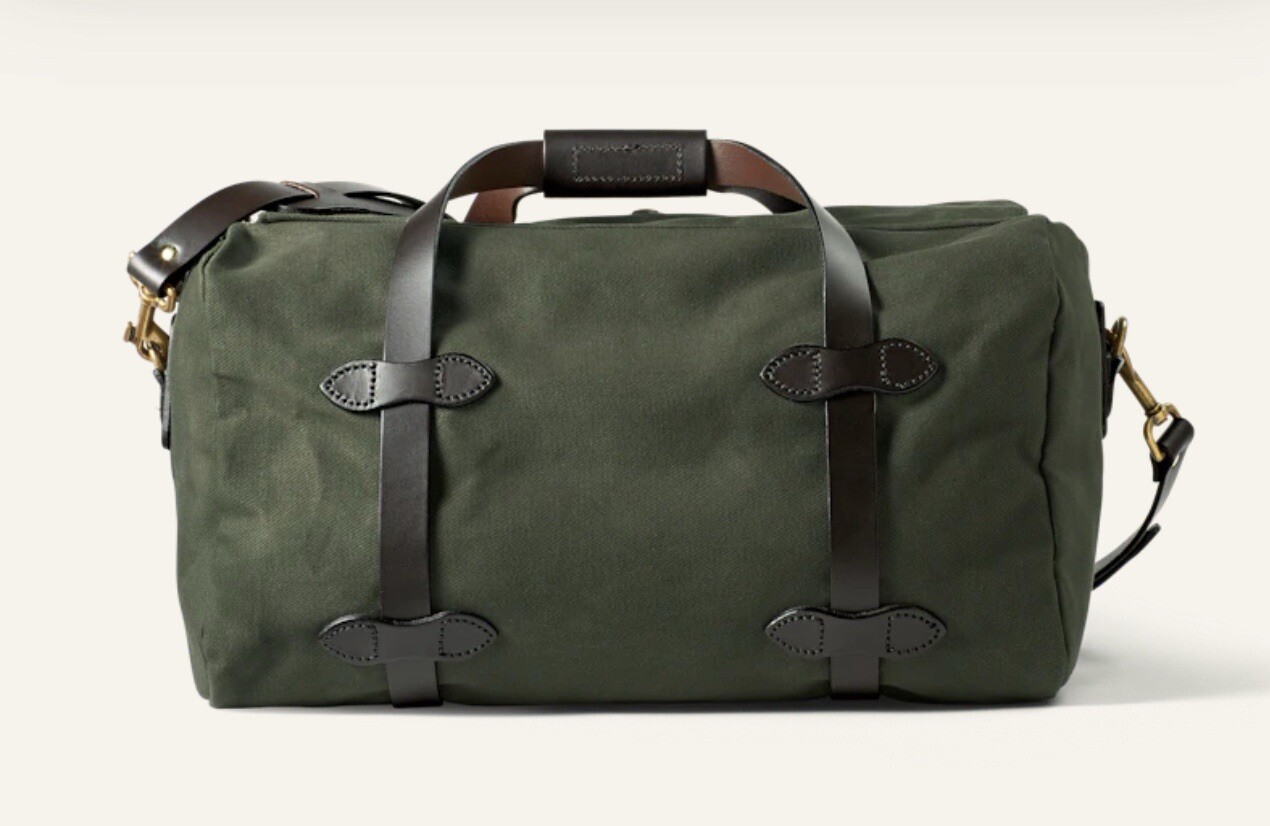 Filson Rugged Twill Small Duffle Bag Otter Green