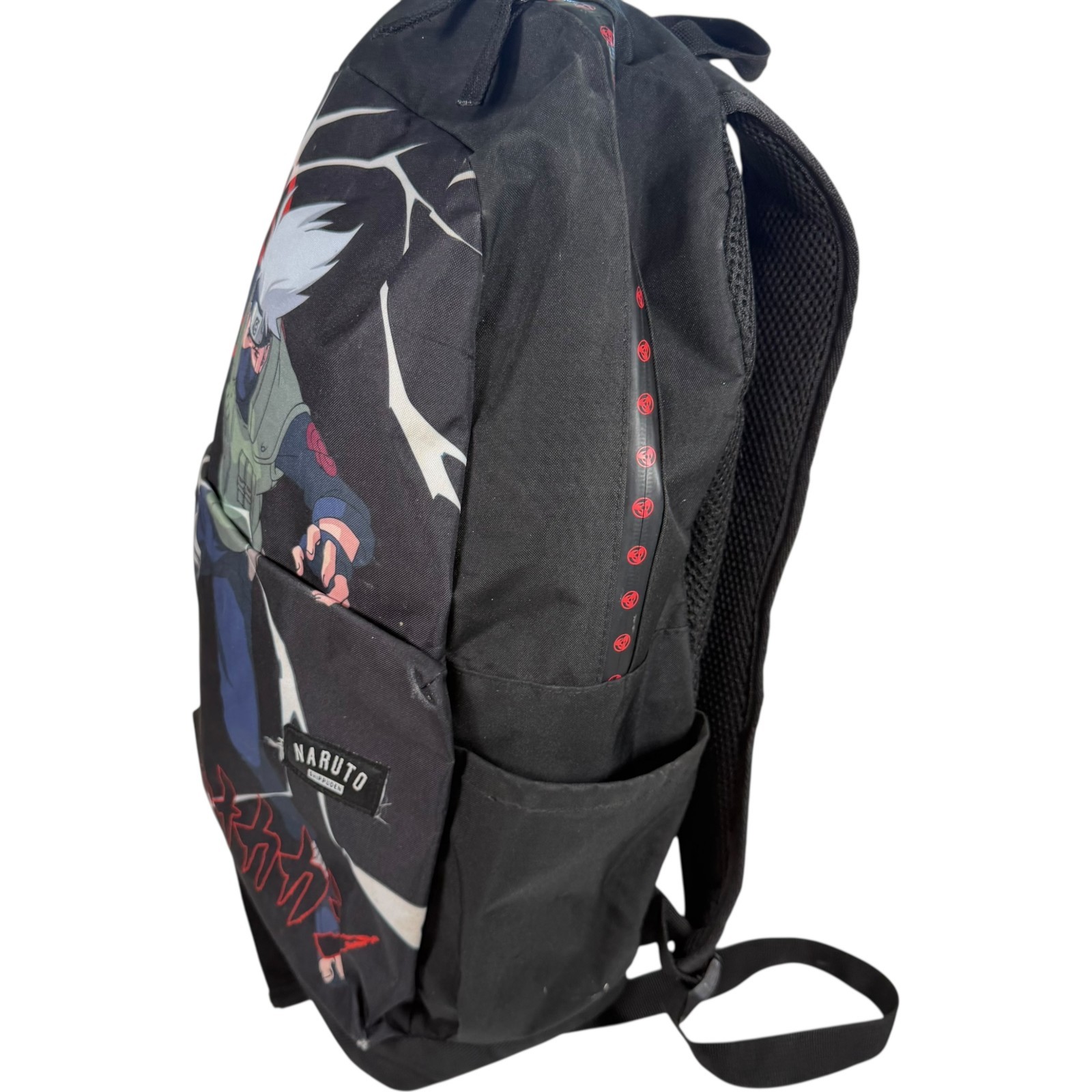 Naruto Shippuden Kakashi Hatake Kanji 19″ Bioworld Backpack – 12 x 19 x 6 inches