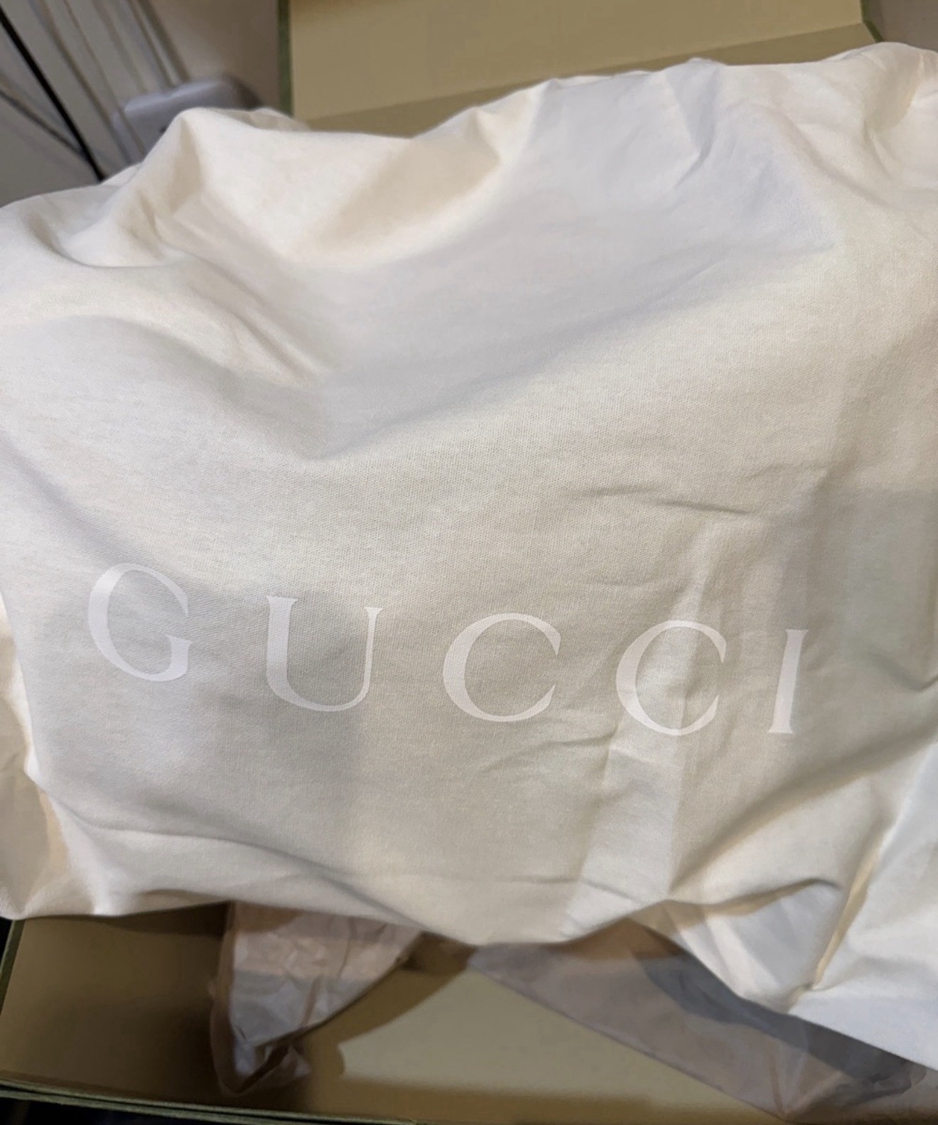 Gucci GG Embossed Belt Bag Large w/ Tags Lime Green