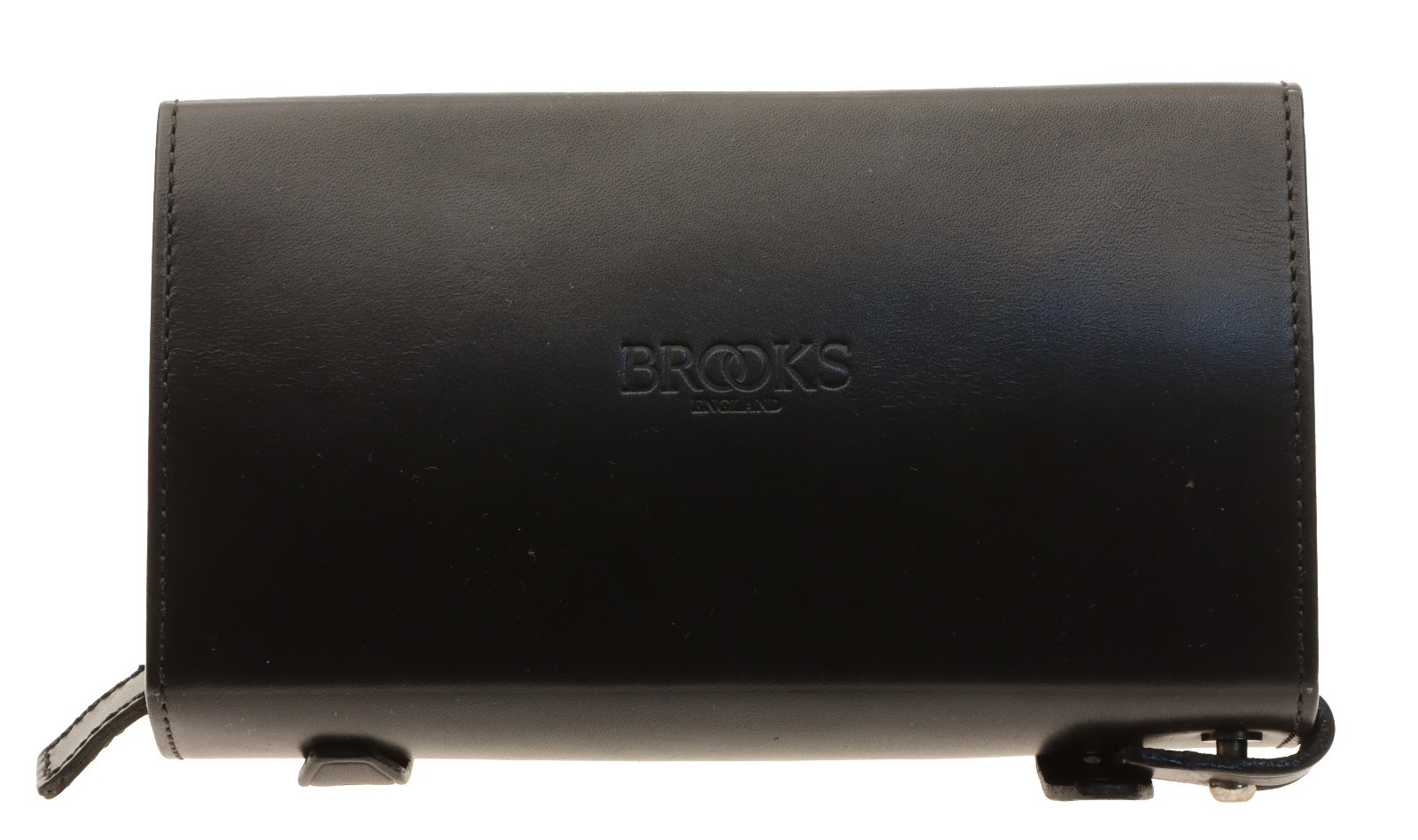 Brooks D-Shaped Saddle Bag 0.75L Black Leather NEW NOS NIB