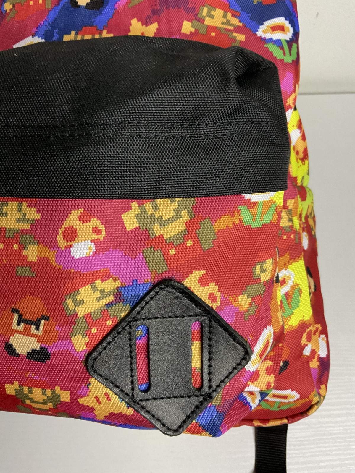 Vans X Nintendo Super Mario Bros Old Skool II Backpack 8 Bit Print