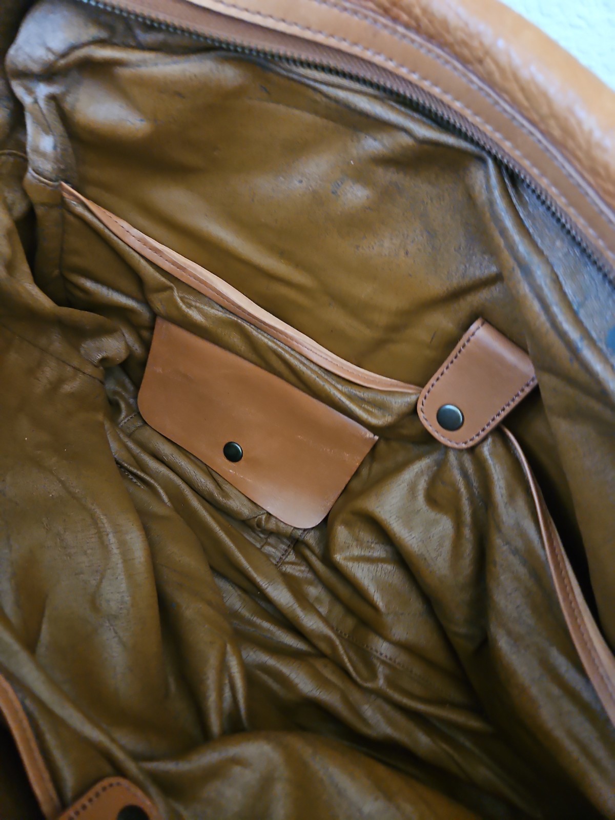 Vintage Burberrys Tan Leather Briefcase Business Bag