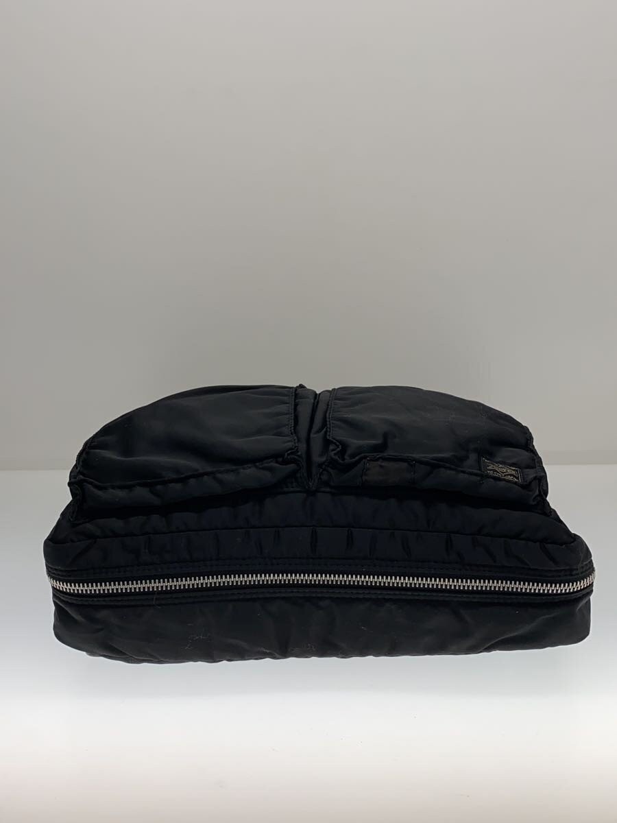 Authentic PORTER Nylon Bag Black 9x28x37cm Shoulder Handle Stylish & Durable