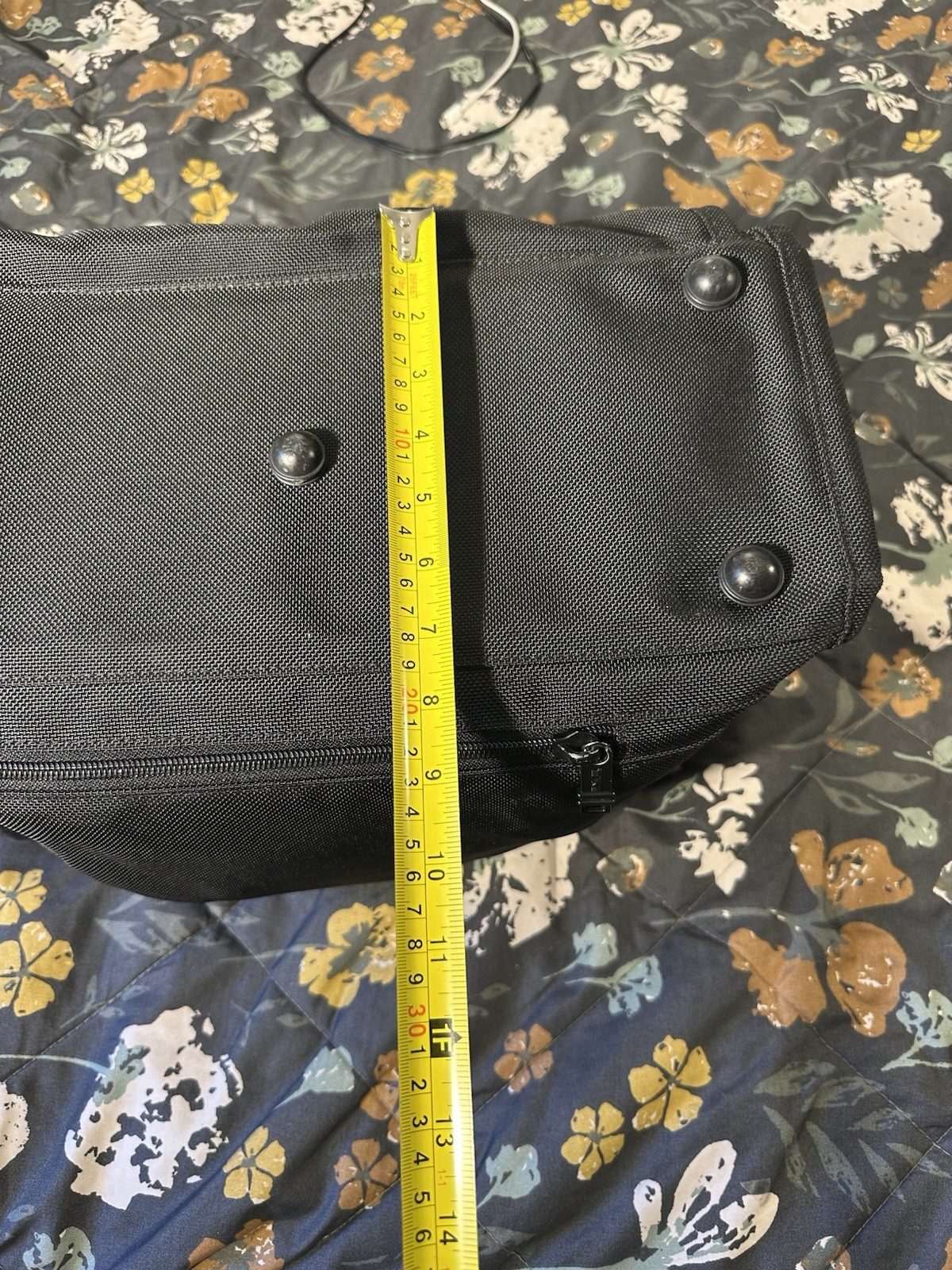 Tumi Alpha Ballistic Nylon Duffle Bag Black, Carry-On, Weekender, No Strap