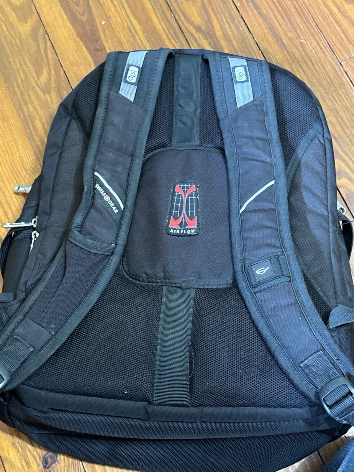 Swiss Gear Airflow Laptop Tablet Backpack Black Great Condition