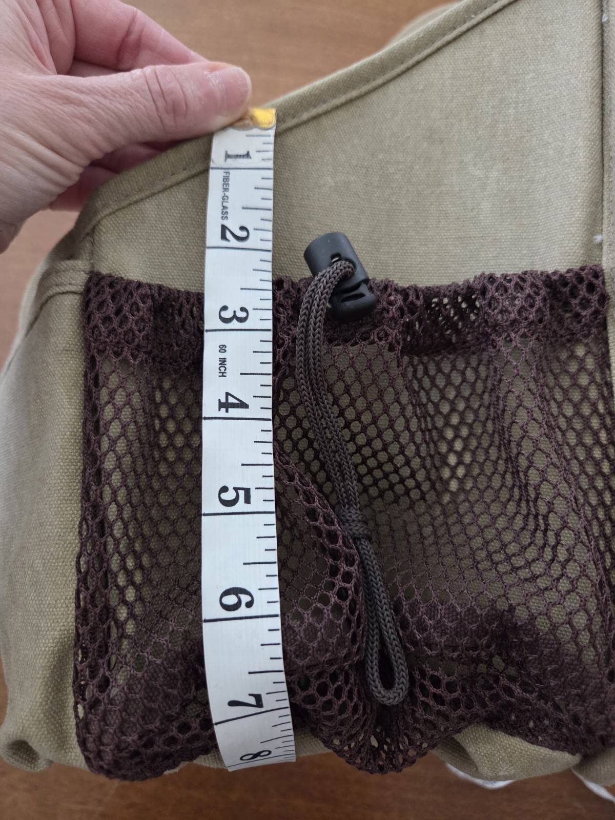 Duluth Trading Co Canvas Laptop Shoulder Tote Messenger Organizer Bag Tan