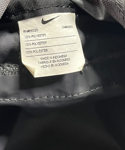 NIKE x JUST DO IT Black/Gray ATHLETIC MINI BACKPACK School Hike Gym Track Bag
