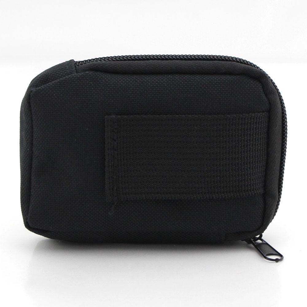 Tactical Mini Waist Pack EDC Coin Wallet Utility Outdoor Sports Pouch Bag Black