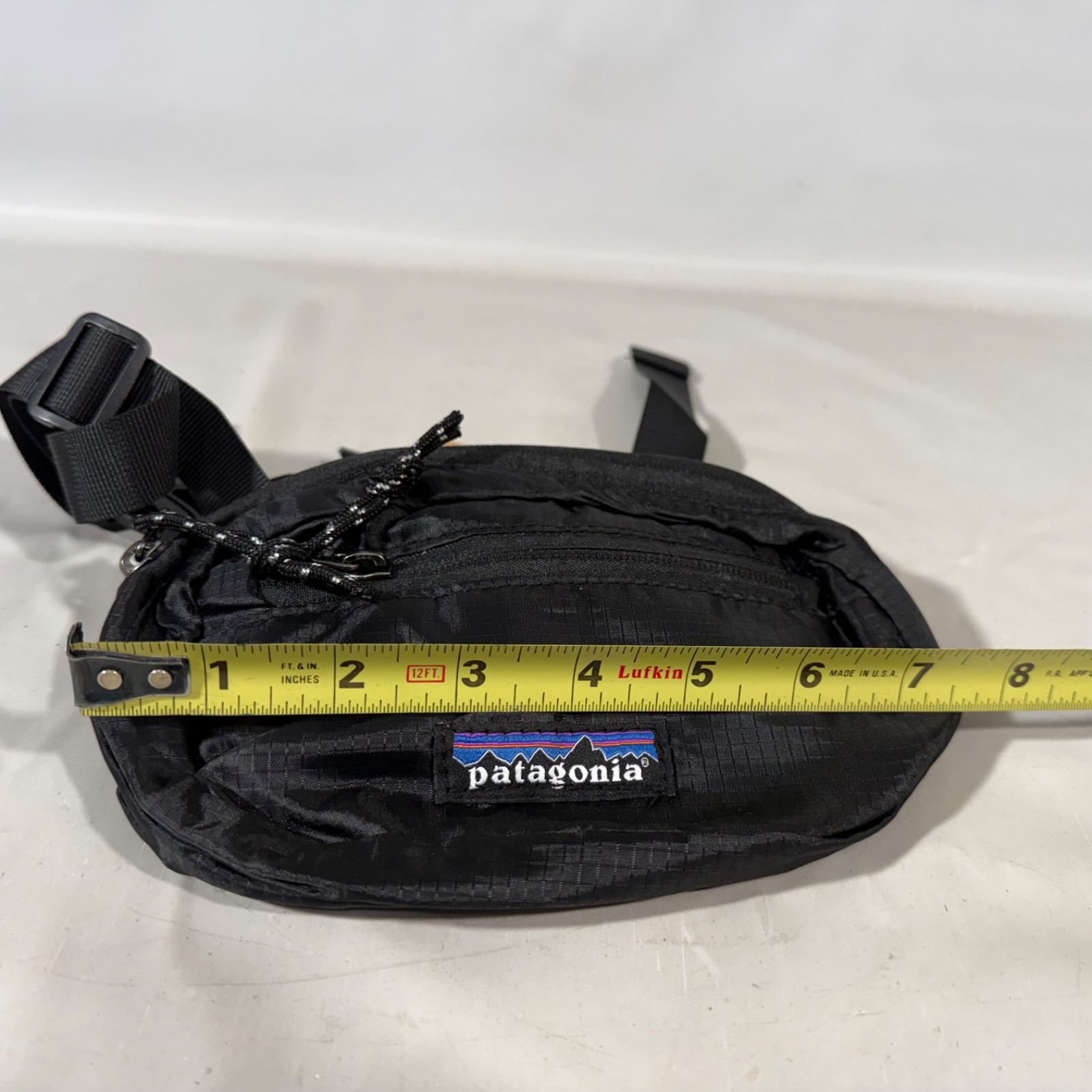 Patagonia Ultralight Black Hole Mini Hip Pack Packable Travel Fanny Hiking NWT N