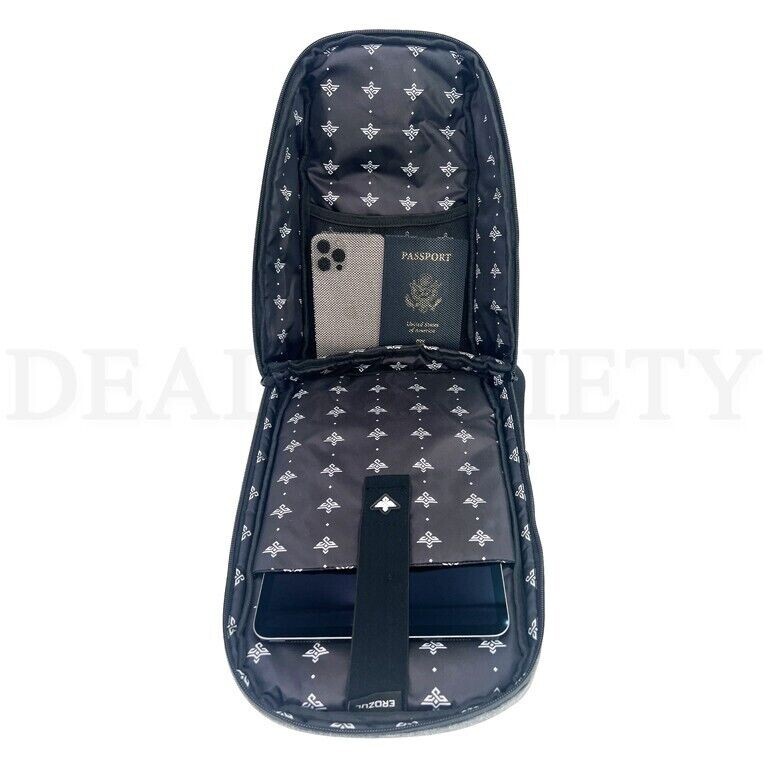 Erozul Equinox Lockable Crossbody Sling Bag w/ Odor Control Technology Graphite