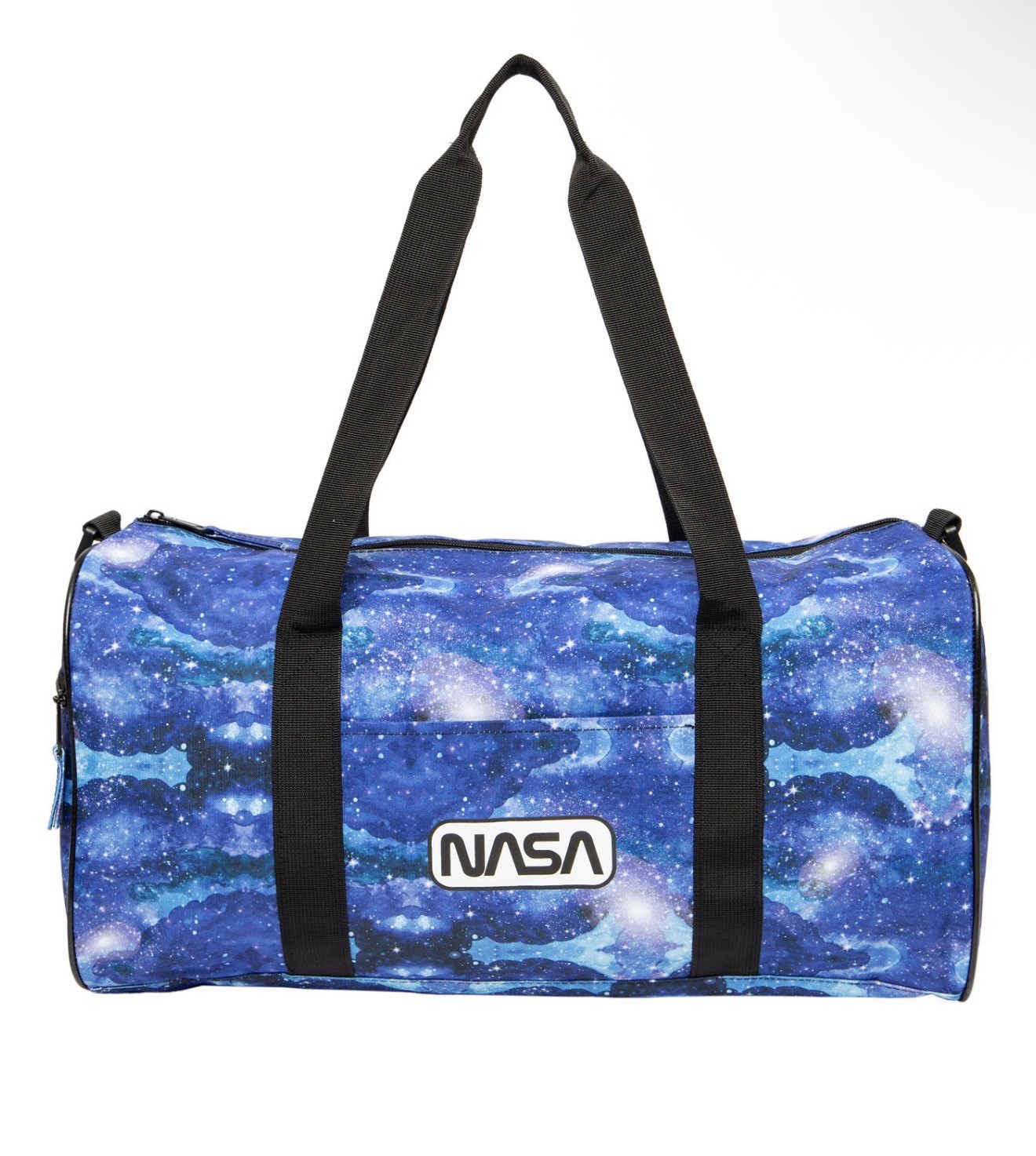 H3 Sportgear Travel Gym Bag NASA Galaxy Duffel Blue Space Travel Gym Weekender