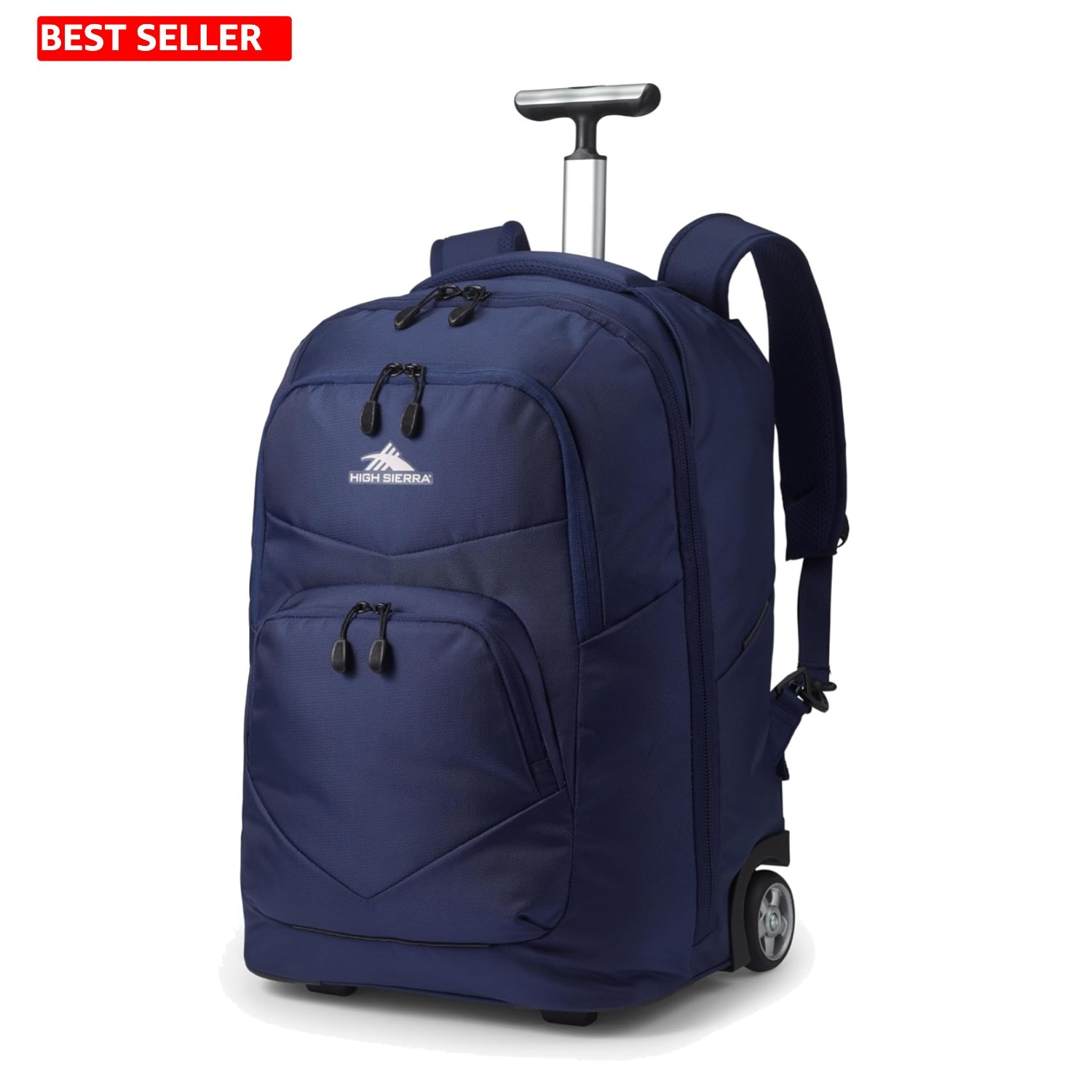 Fashionable True Navy 15.6-Inch Laptop Backpack with Reflective Safety Features