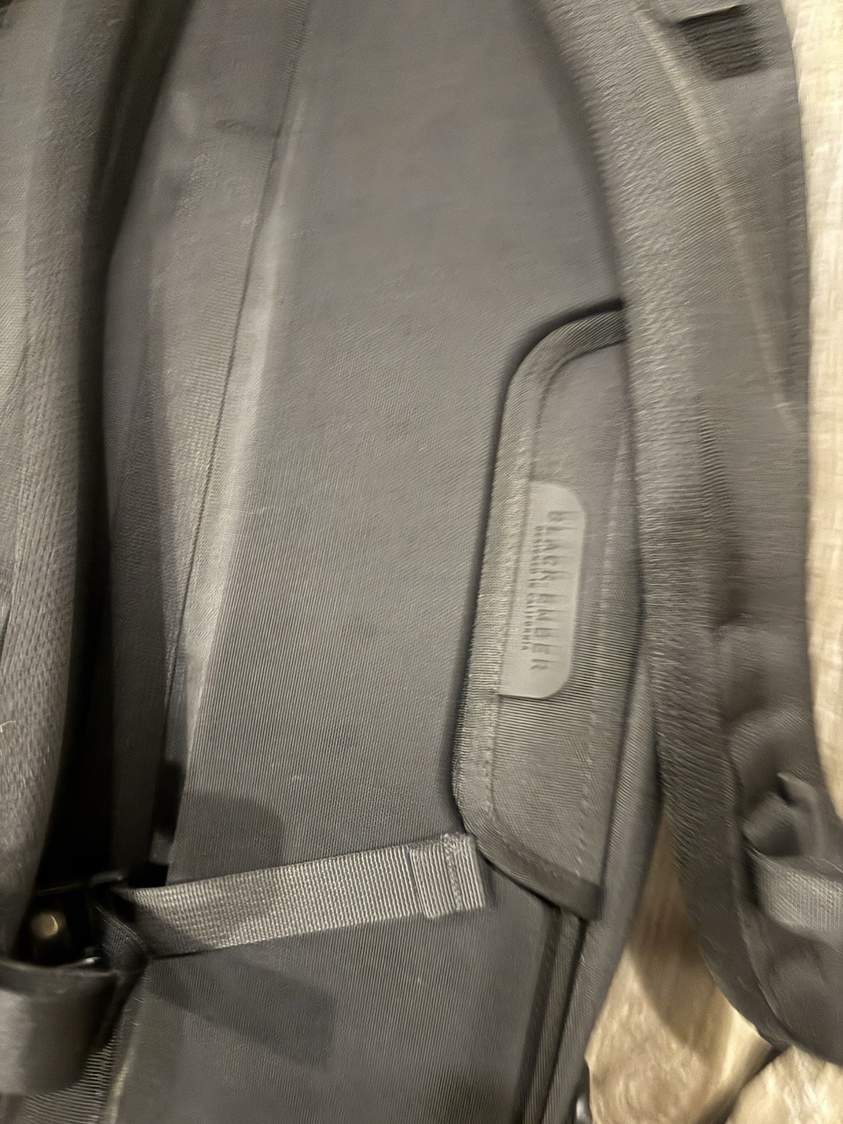 Black Ember Shadow Two-Way Weather-proof Work Travel Backpack laptop Black