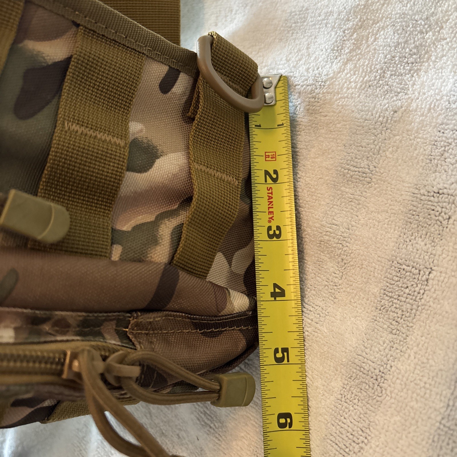 G4free Multi Cam Green Camo Tactical Sling Bag Molle System Zip Close NWOT