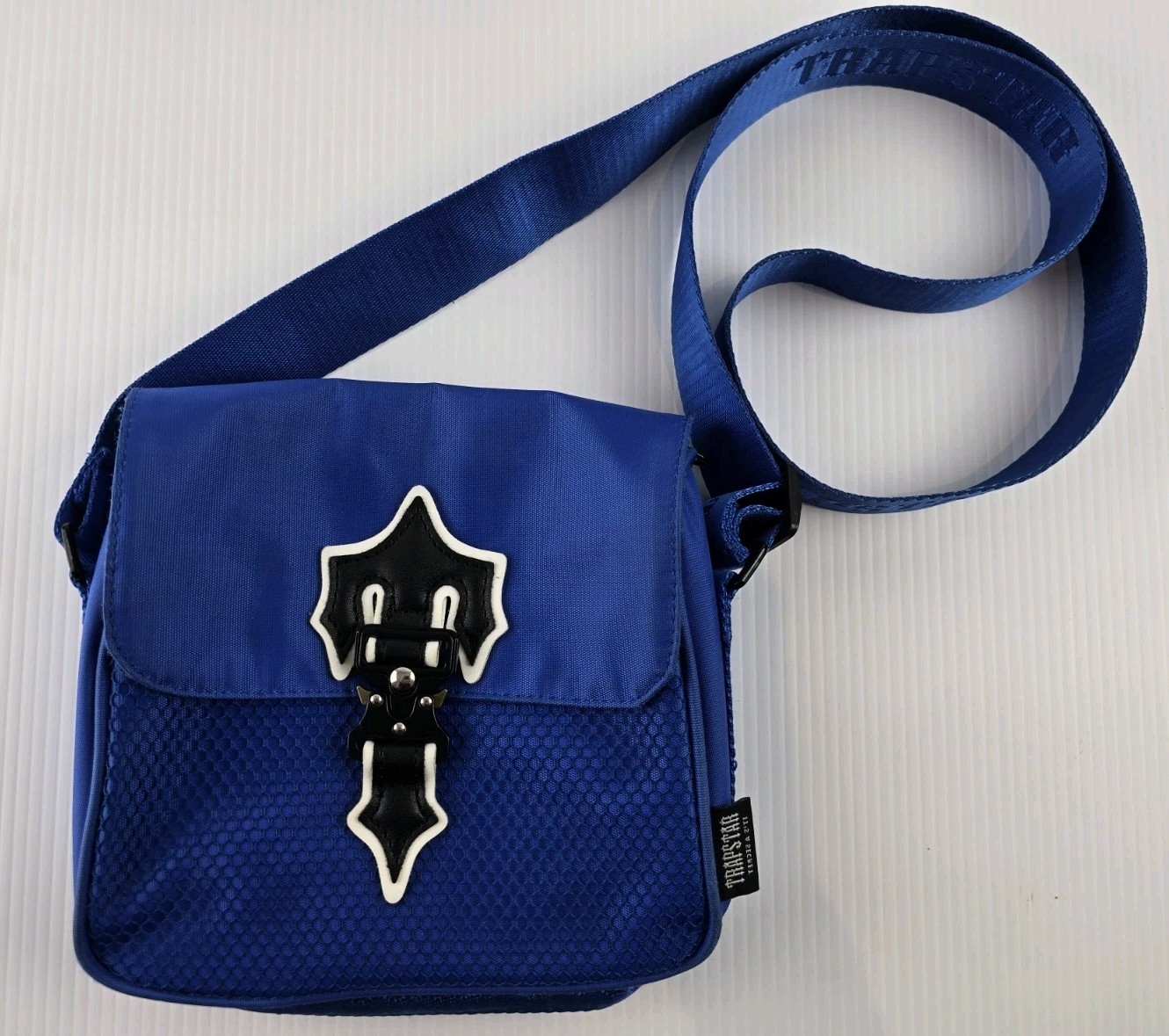 Trapstar Crossbody Messenger Bag Cobalt Blue Irongate T Cross