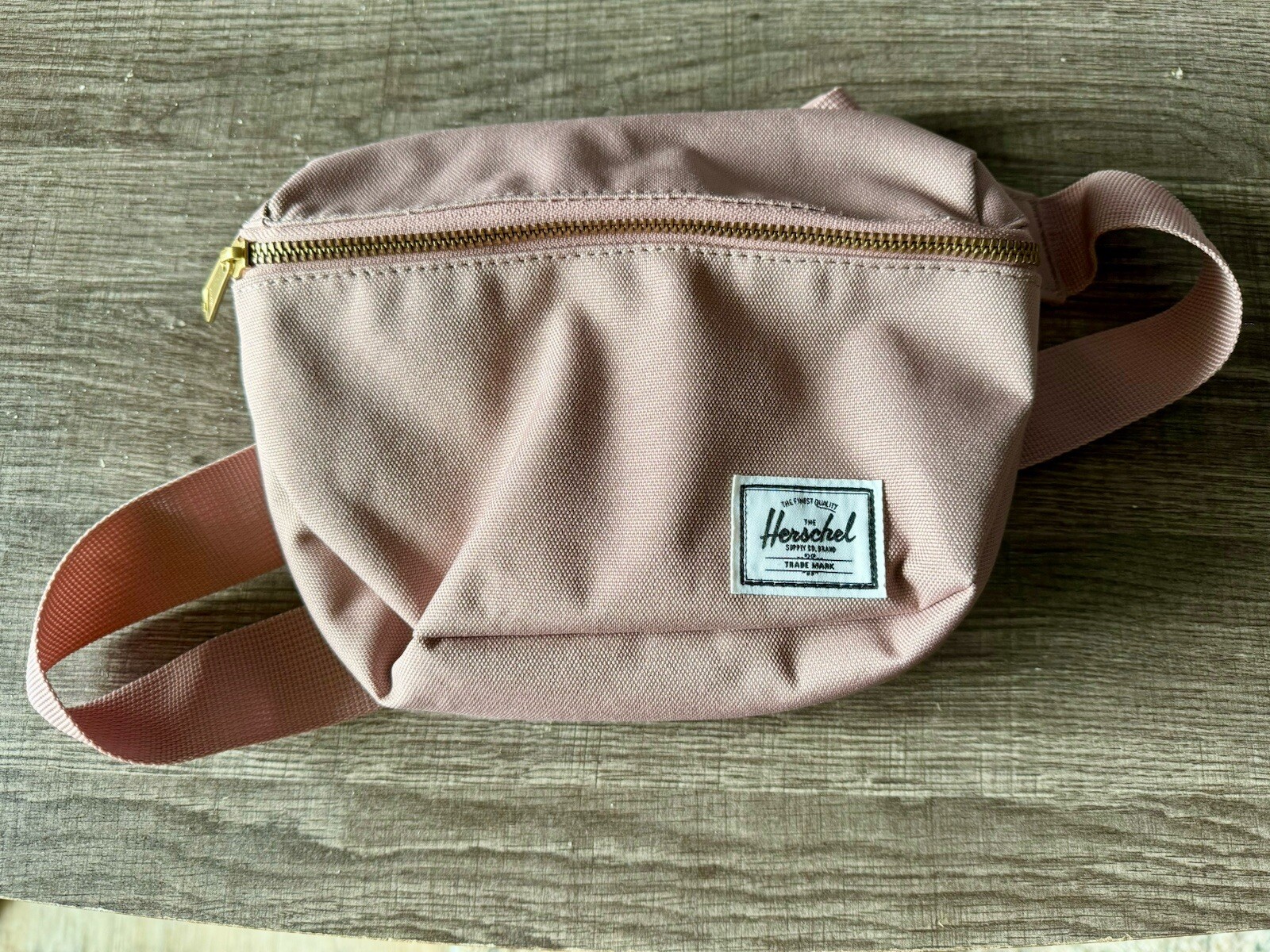 Herschel Fifteen Fanny Hip Pack Belt Bag, Ash Rose 2.0 Zippered Bag Crossbody