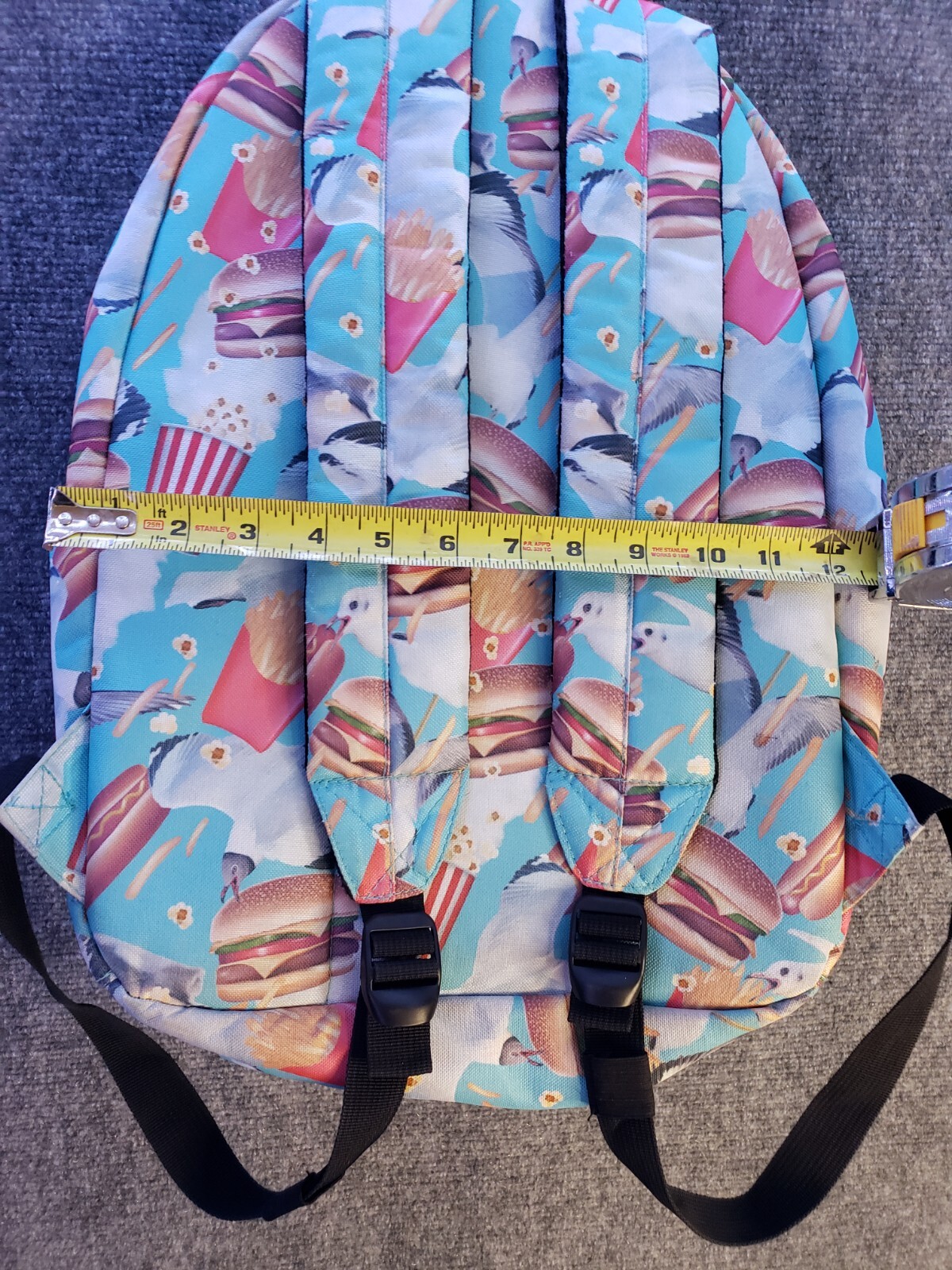 TWO LEFT FEET BACKPACK – BIRD FEED (BIG 17X12X6 INCHES