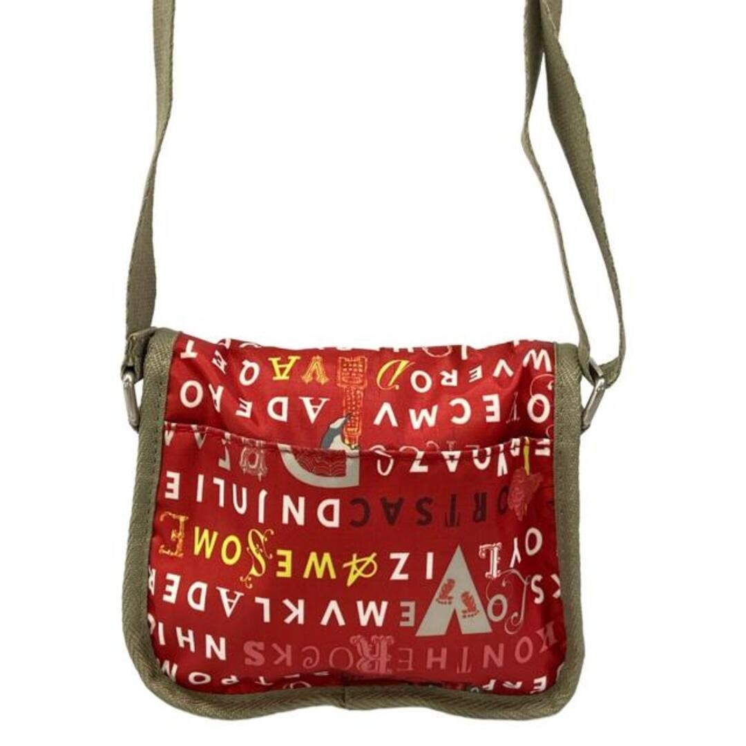 Lesportsac Shoulder Bag – Red Gray Beige Multi Flower / Mini