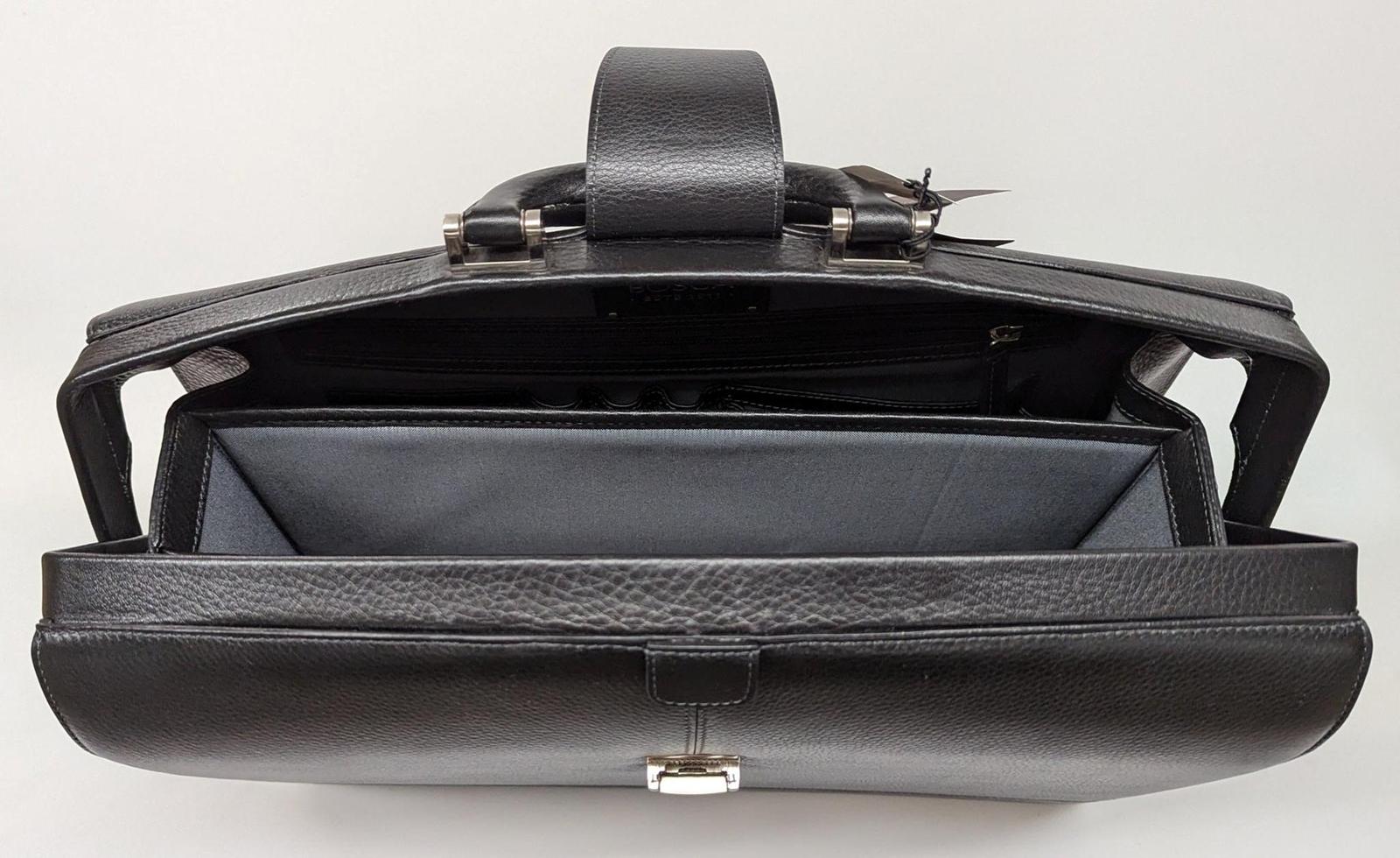 Bosca Tribeca Black Partners Briefcase #823-148
