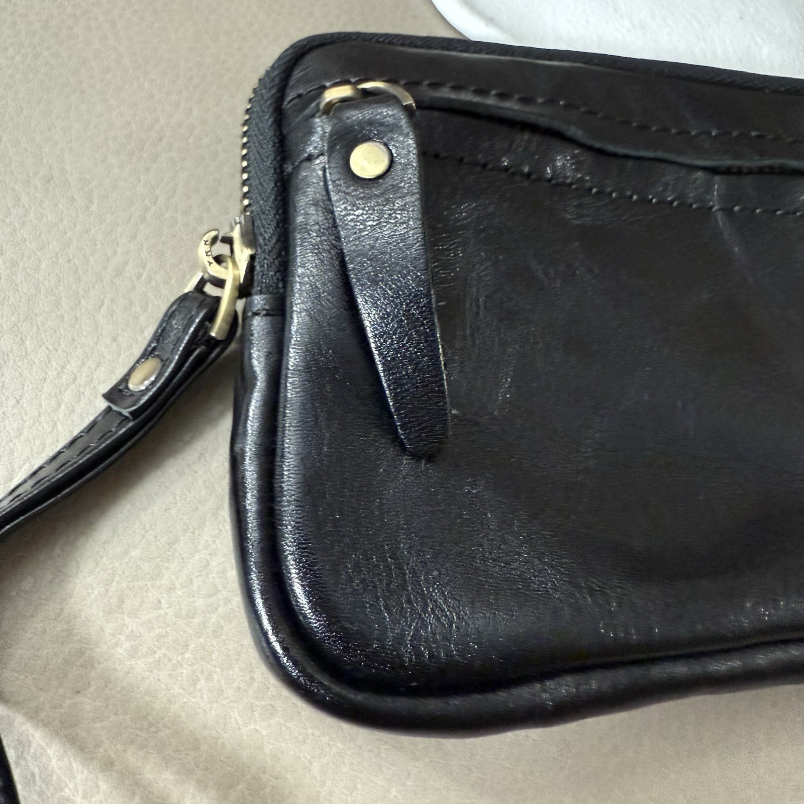 RRL double RL clutch Wristlet bag accessory case