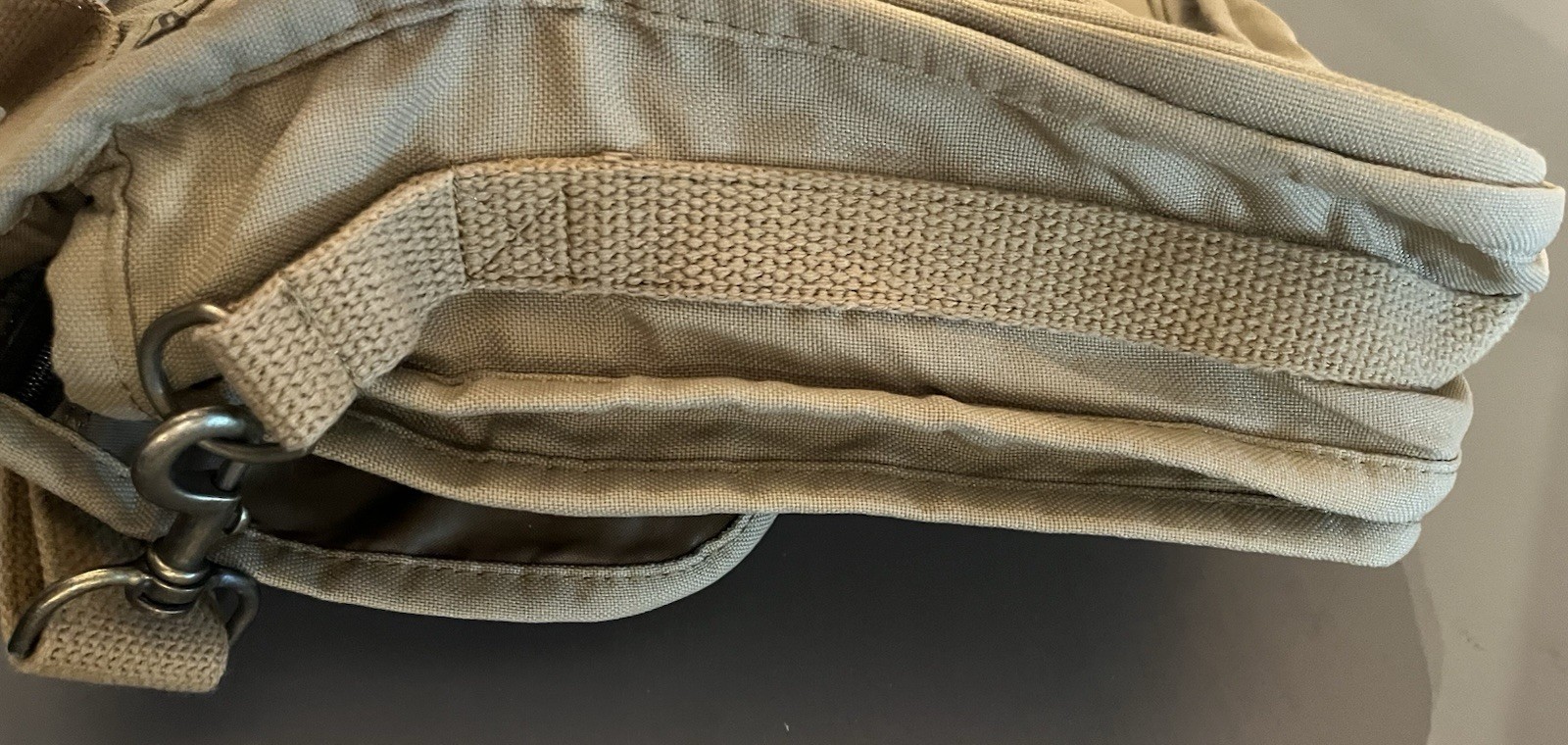 Vtg Rocky Mountain Elk Foundation RMEF Canvas Satchel Shoulder Bag Elk Camp 2004