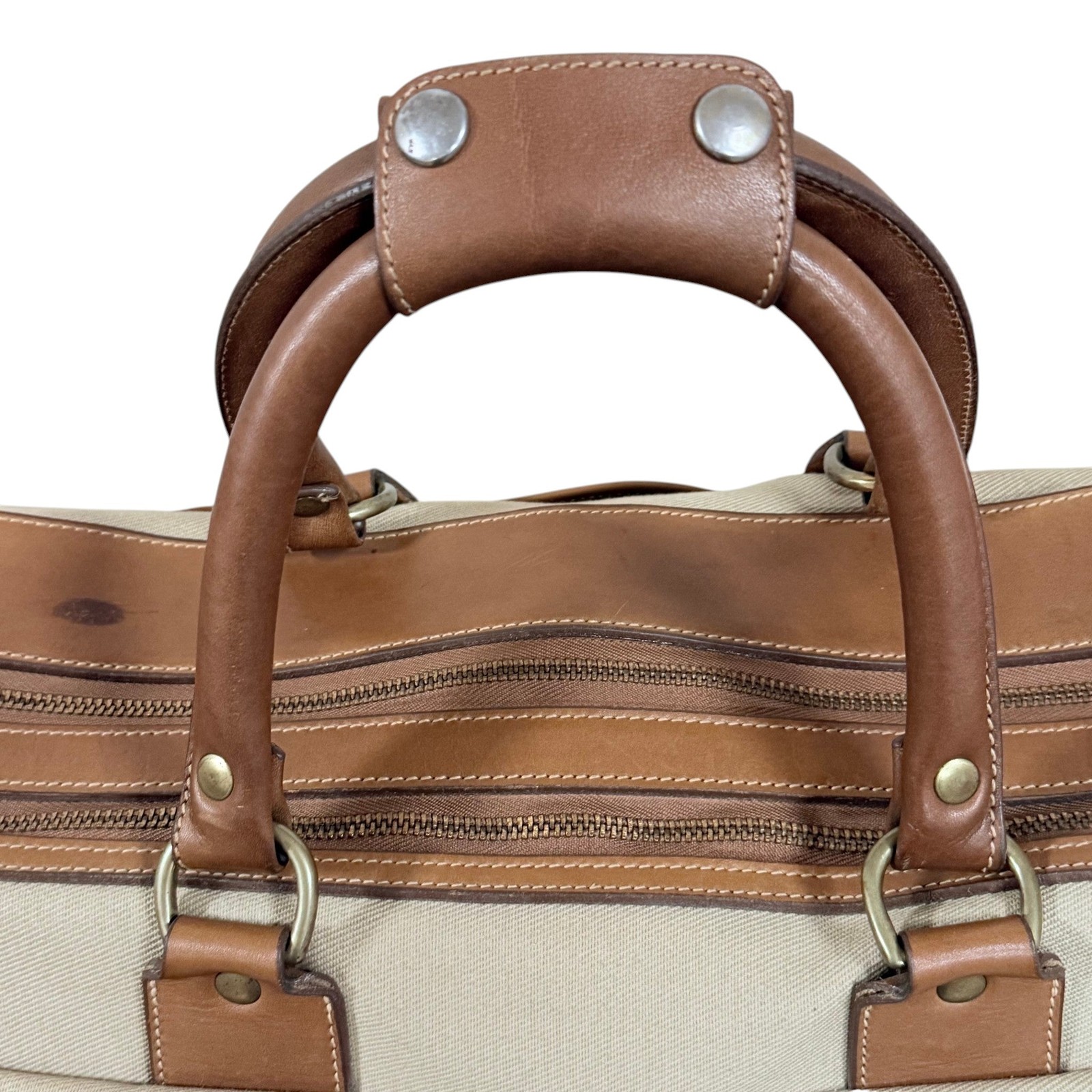 Vintage Ghurka Chestnut Duffel Bag