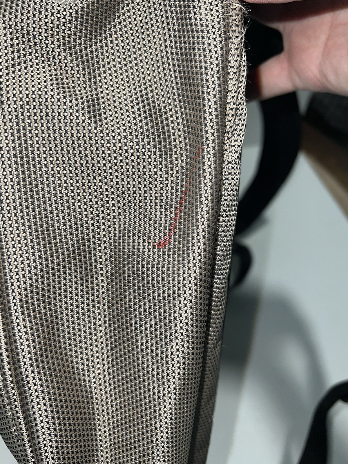 Tumi T2 Tech Gunmetal Ballistic Nylon And Black Leather Laptop Backpack