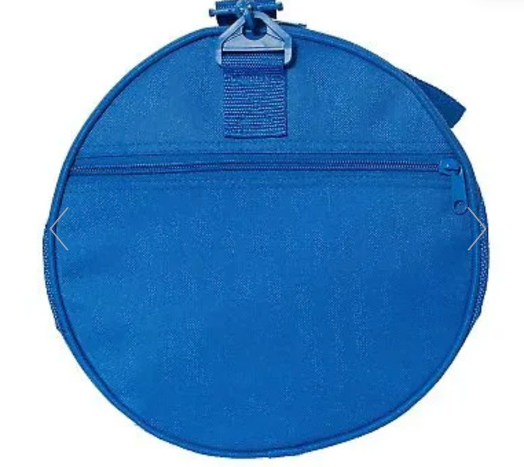 Liberty Bags 8805 Polyester Side Zipper Pocket Barrel Duffel Bag