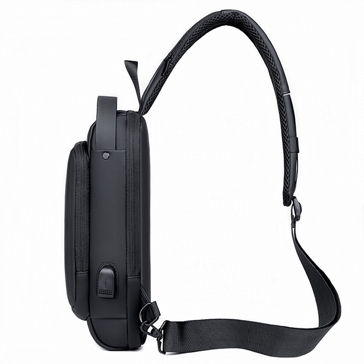 Password Lock Anti-theft Waterproof Oxford Cloth Shoulder Bag Chest Bag Backpack