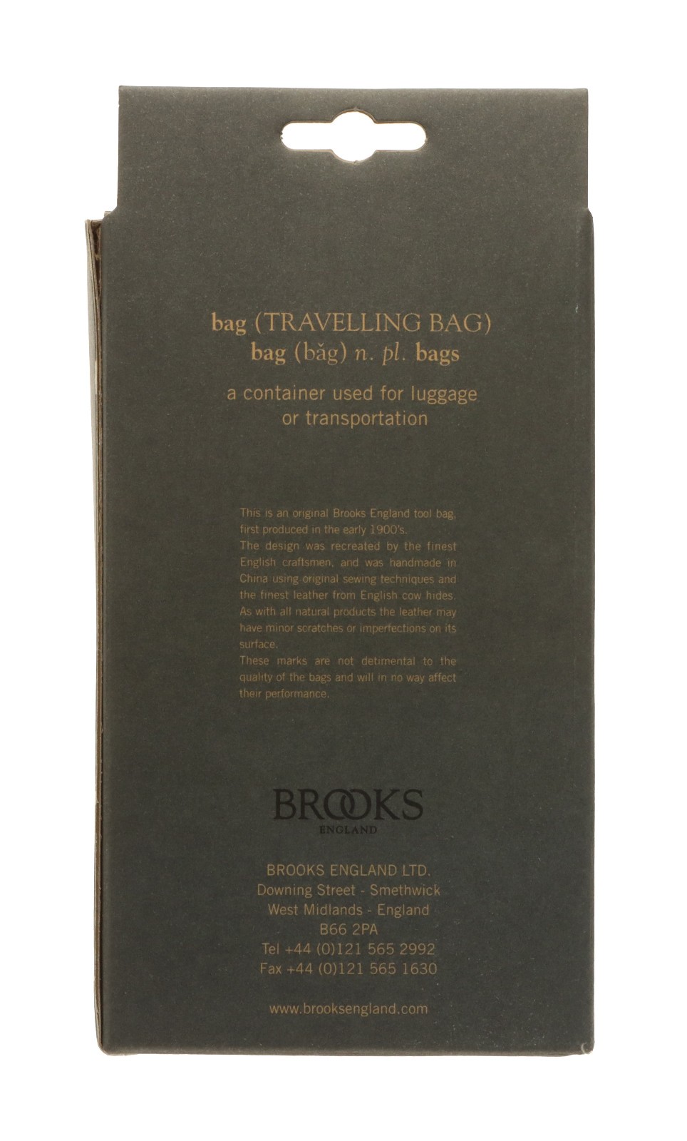 Brooks D-Shaped Saddle Bag 0.75L Black Leather NEW NOS NIB