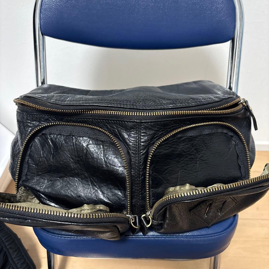 Unknown leather shoulder bag Y2K Sullen Used