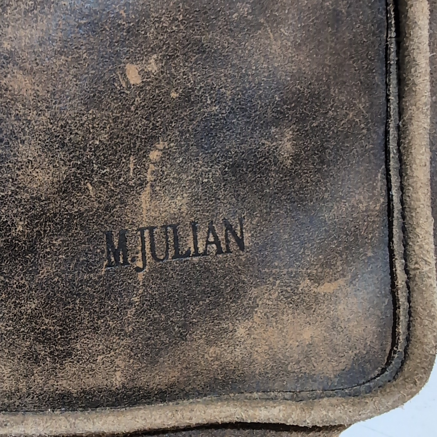Wilson’s M.Julian Distressed Suede Leather 3 Way Convertible Crossbody Sling