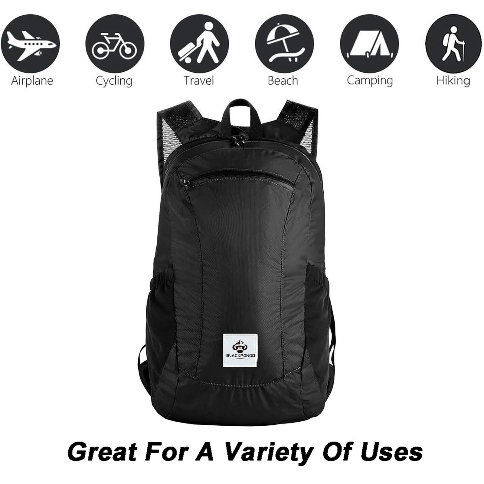 Small Backpack 18l Lightweight Packable Backpack For Travel Airplane Travel Hiki