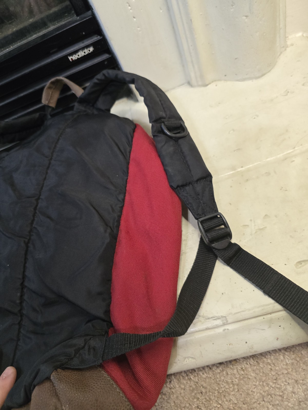 Spalding Backpack For Men Red Made In Sri Lanka